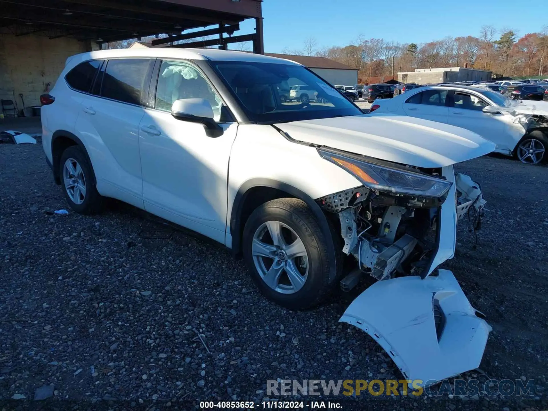1 fotografías del automóvil dañado 5TDCZRBH9MS537981 TOYOTA HIGHLANDER 2021