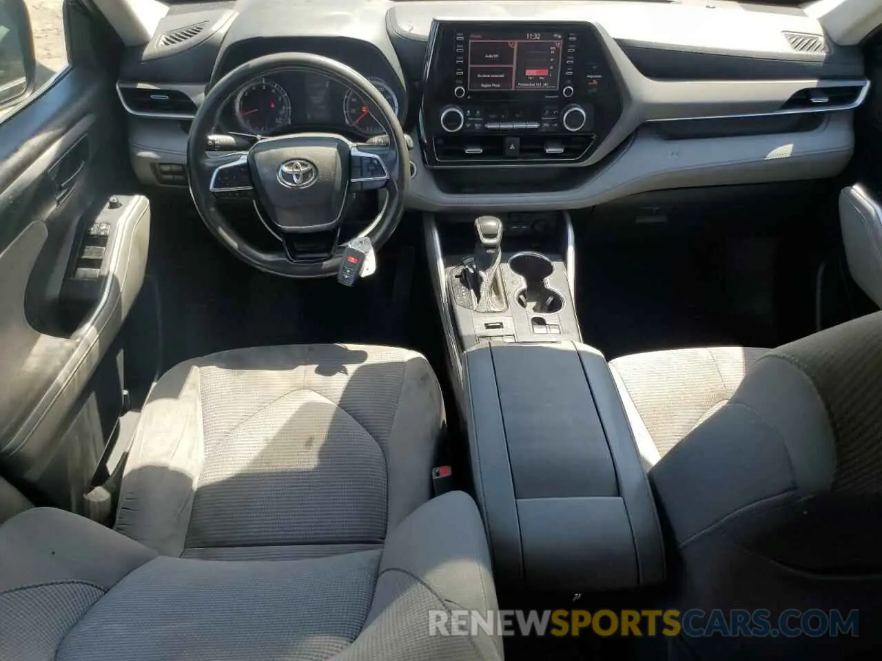 8 fotografías del automóvil dañado 5TDCZRBHXMS066424 TOYOTA HIGHLANDER 2021