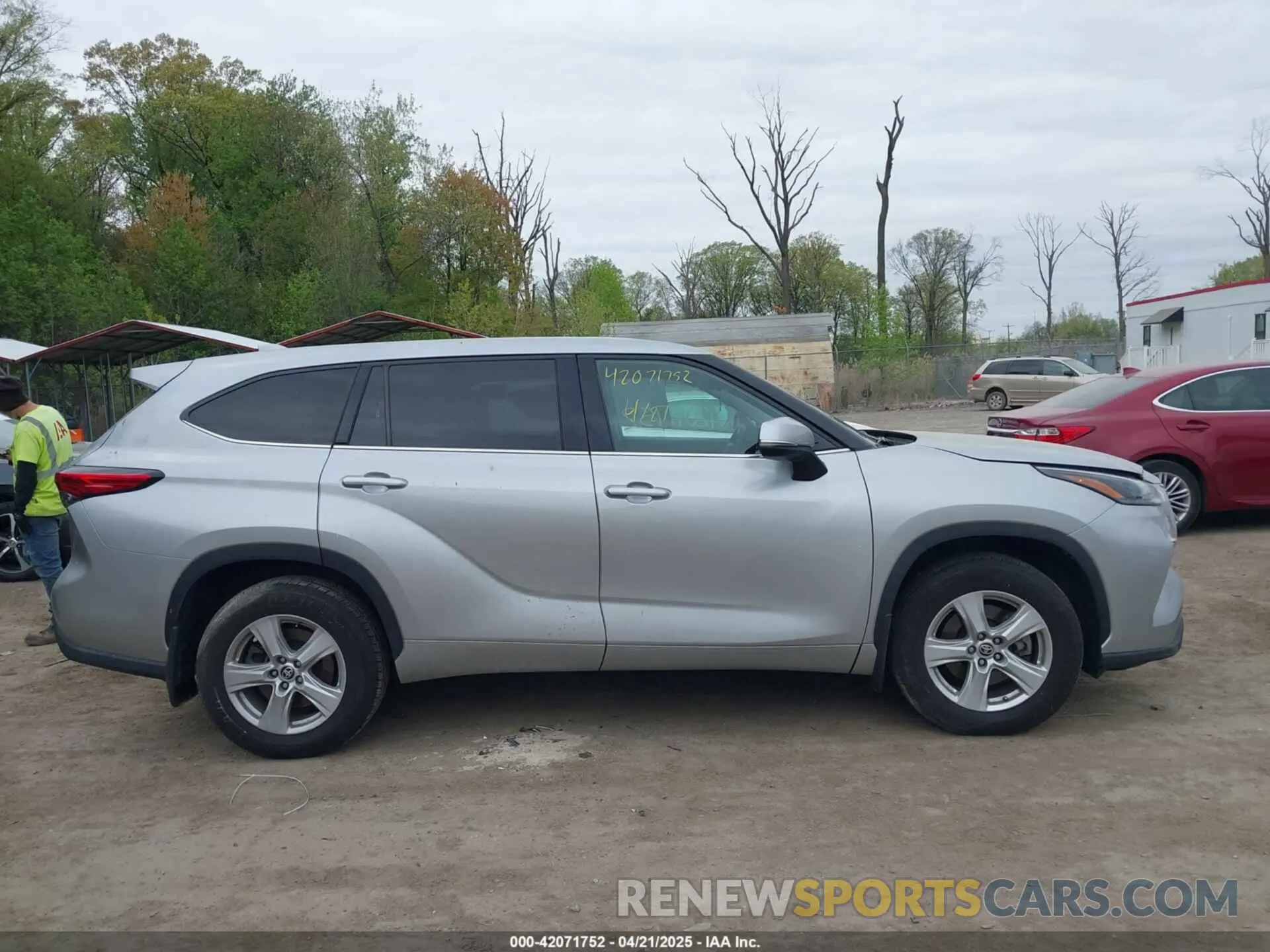 13 fotografías del automóvil dañado 5TDCZRBHXMS072546 TOYOTA HIGHLANDER 2021