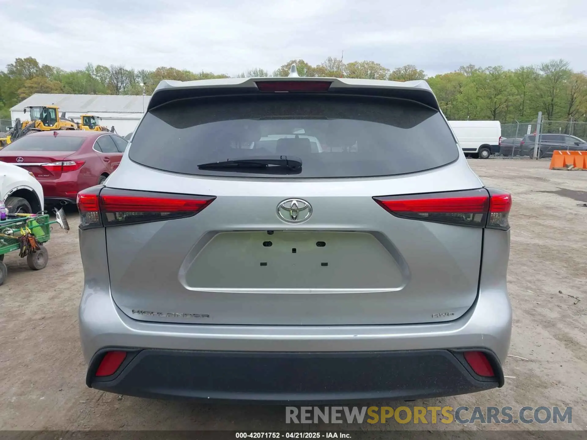 16 fotografías del automóvil dañado 5TDCZRBHXMS072546 TOYOTA HIGHLANDER 2021