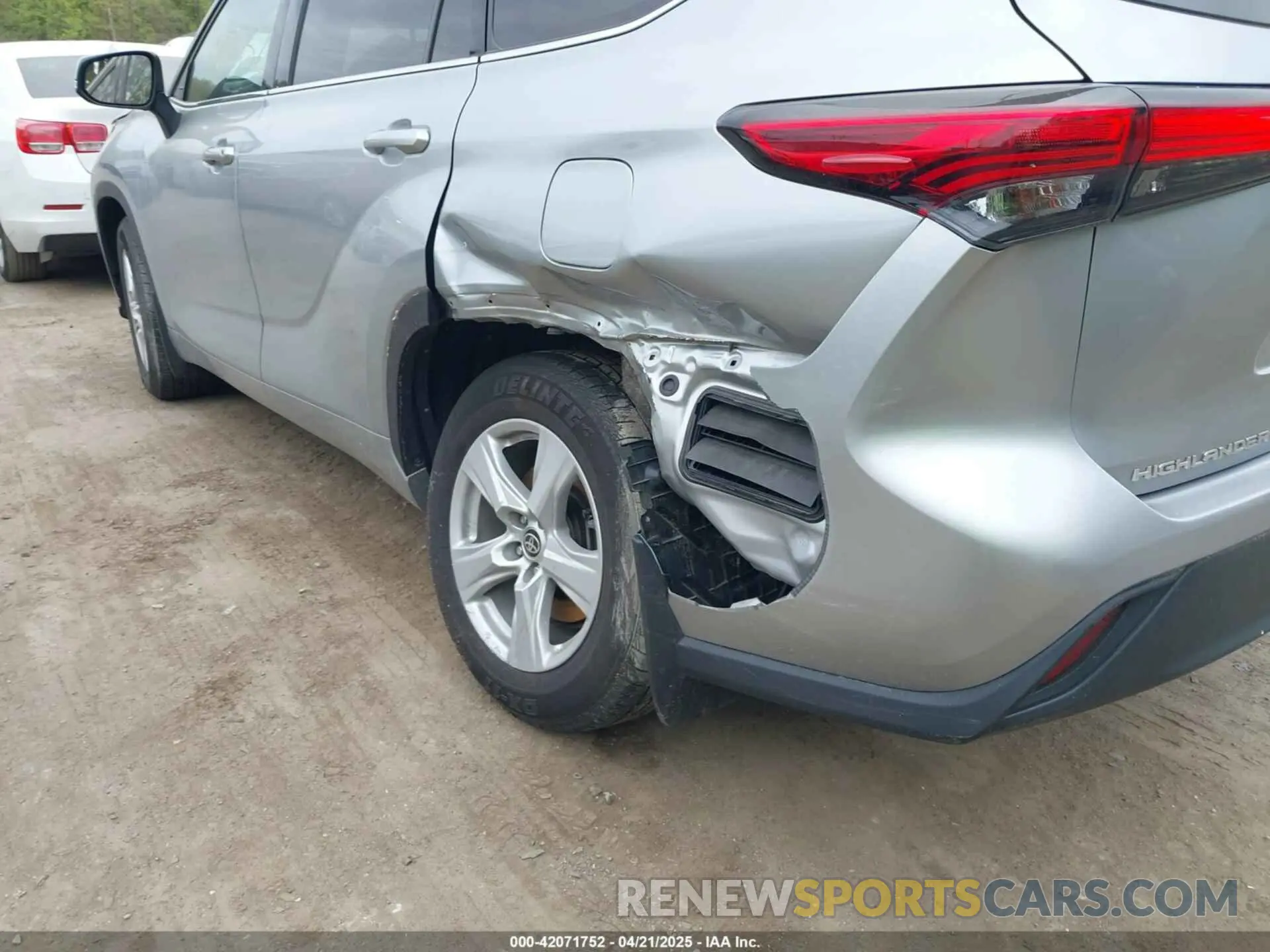 6 fotografías del automóvil dañado 5TDCZRBHXMS072546 TOYOTA HIGHLANDER 2021