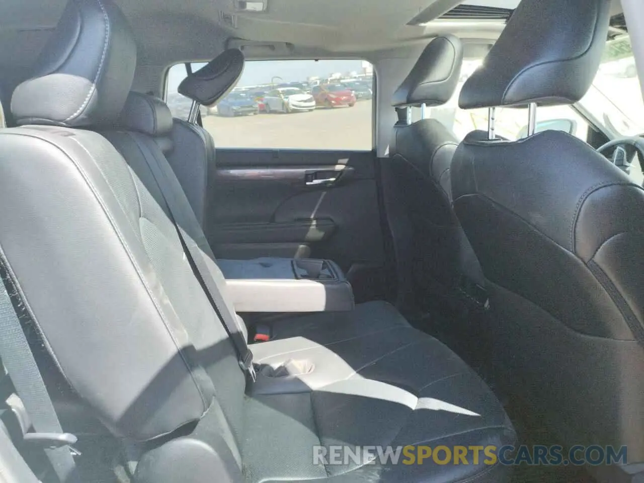 6 fotografías del automóvil dañado 5TDDBRCH8MS523190 TOYOTA HIGHLANDER 2021