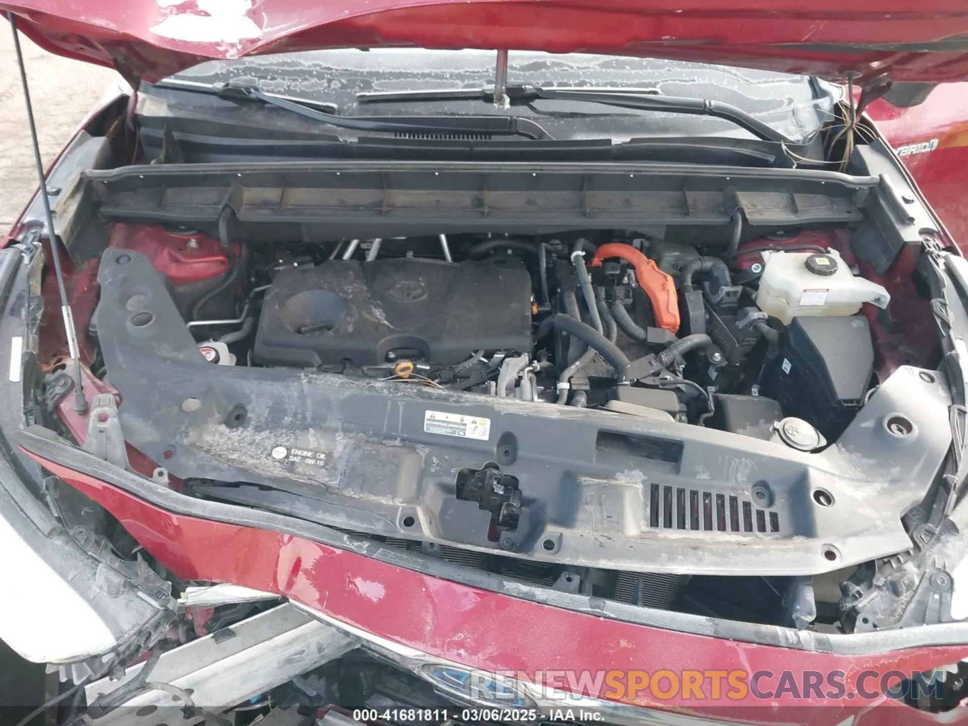 10 fotografías del automóvil dañado 5TDDBRCH8MS528132 TOYOTA HIGHLANDER 2021