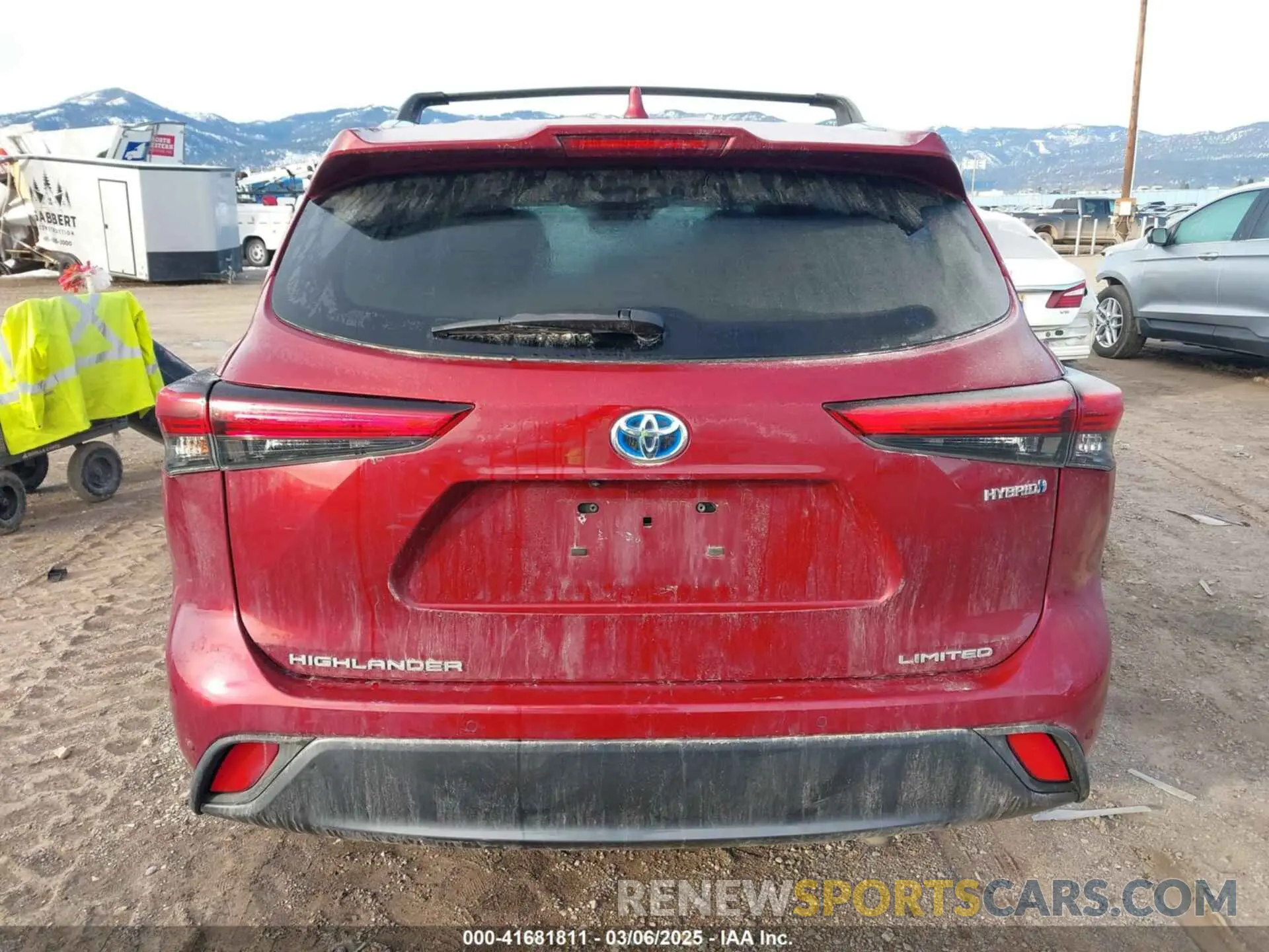 16 fotografías del automóvil dañado 5TDDBRCH8MS528132 TOYOTA HIGHLANDER 2021