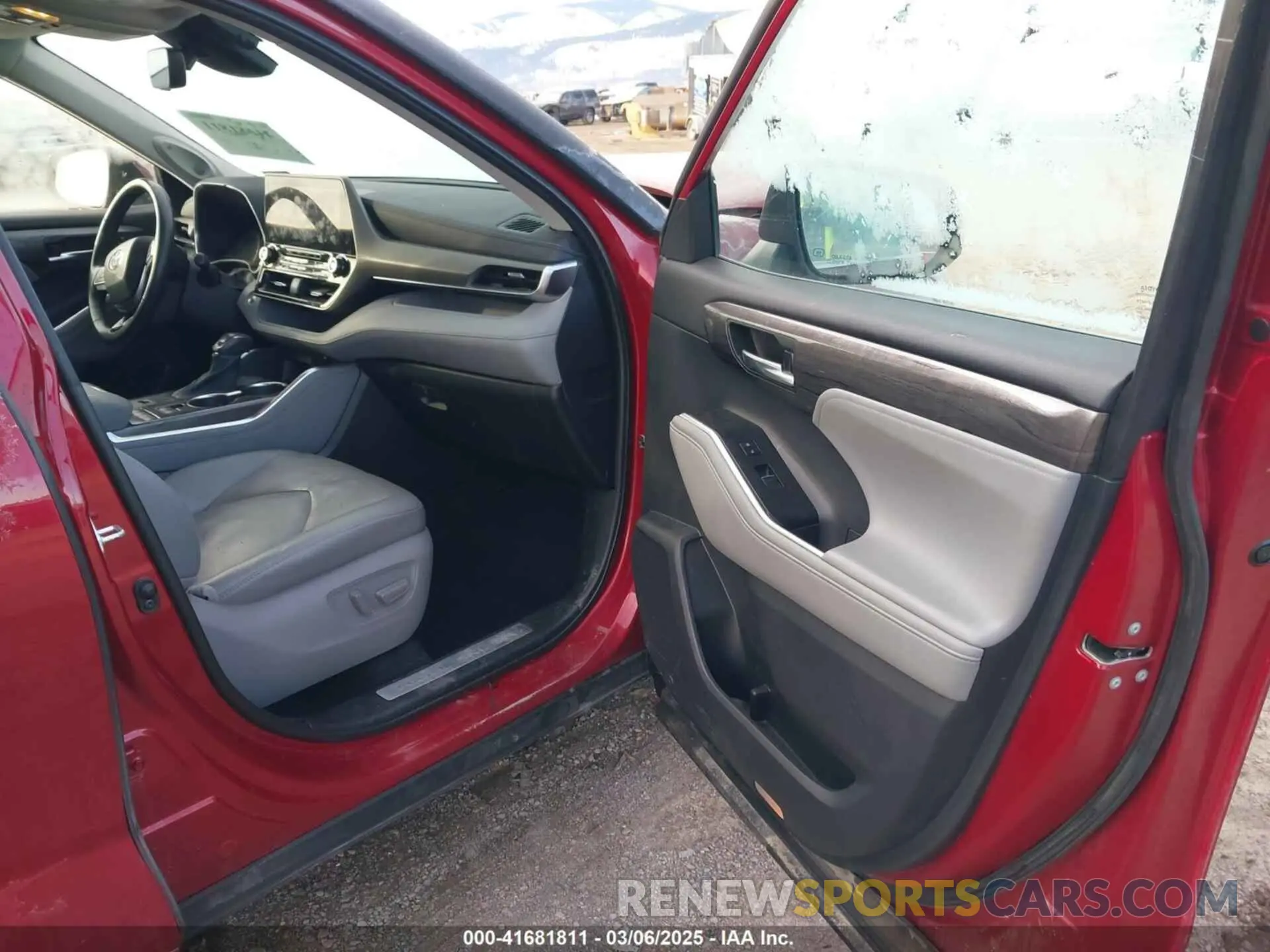 5 fotografías del automóvil dañado 5TDDBRCH8MS528132 TOYOTA HIGHLANDER 2021