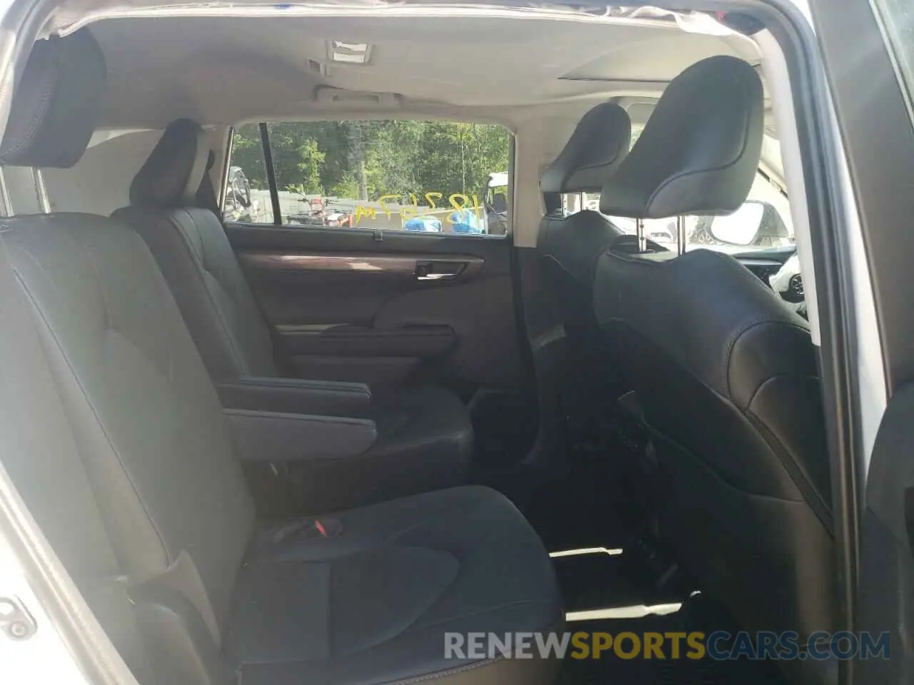 6 fotografías del automóvil dañado 5TDDZRBH1MS524890 TOYOTA HIGHLANDER 2021