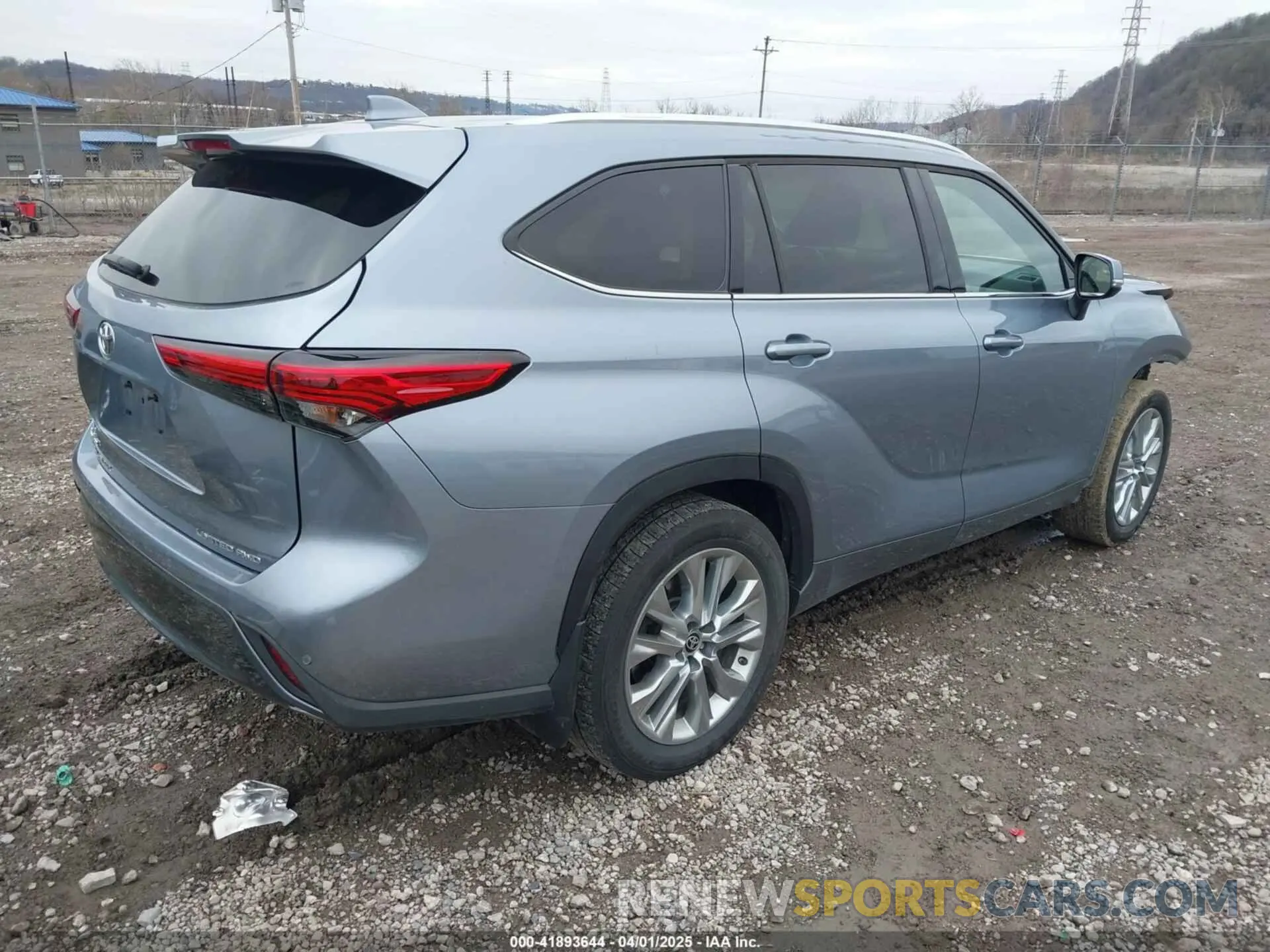 4 fotografías del automóvil dañado 5TDDZRBH2MS108413 TOYOTA HIGHLANDER 2021