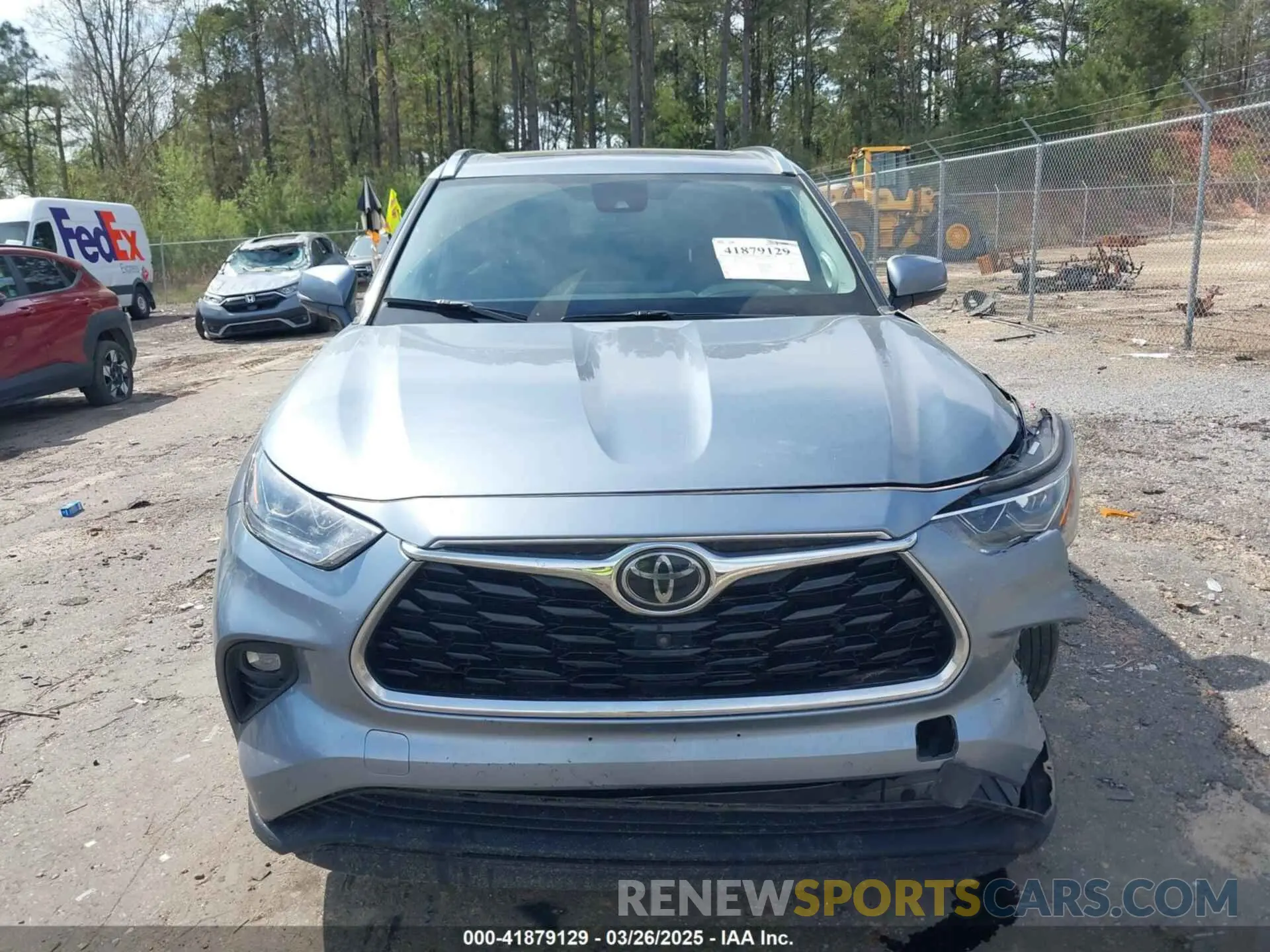 13 fotografías del automóvil dañado 5TDDZRBH2MS119878 TOYOTA HIGHLANDER 2021