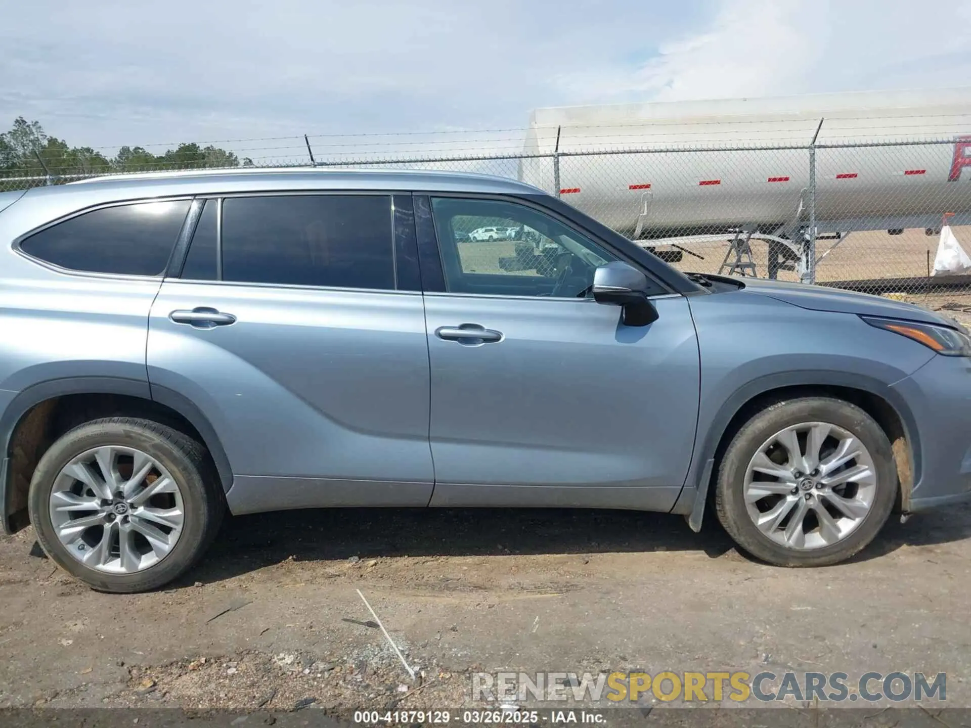 14 fotografías del automóvil dañado 5TDDZRBH2MS119878 TOYOTA HIGHLANDER 2021