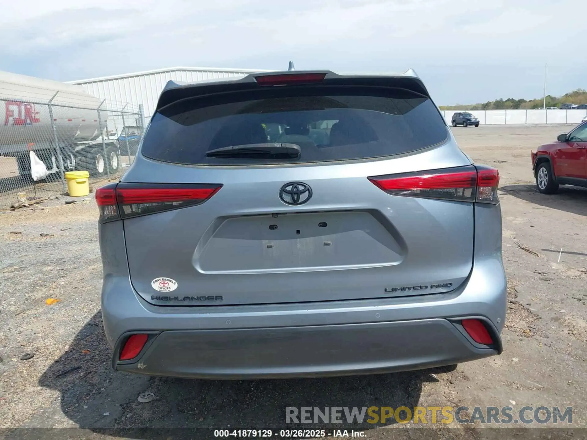 17 fotografías del automóvil dañado 5TDDZRBH2MS119878 TOYOTA HIGHLANDER 2021