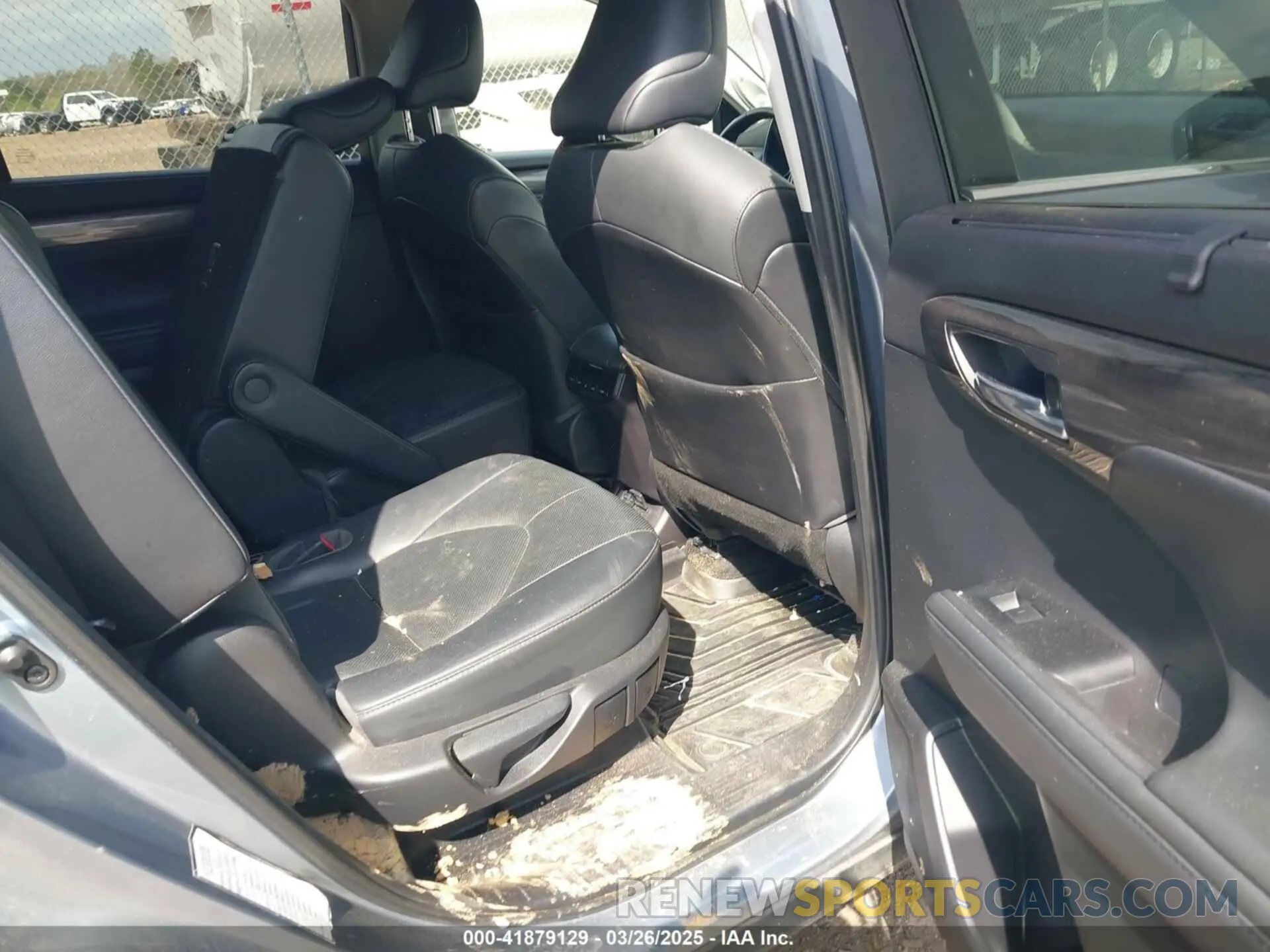 8 fotografías del automóvil dañado 5TDDZRBH2MS119878 TOYOTA HIGHLANDER 2021