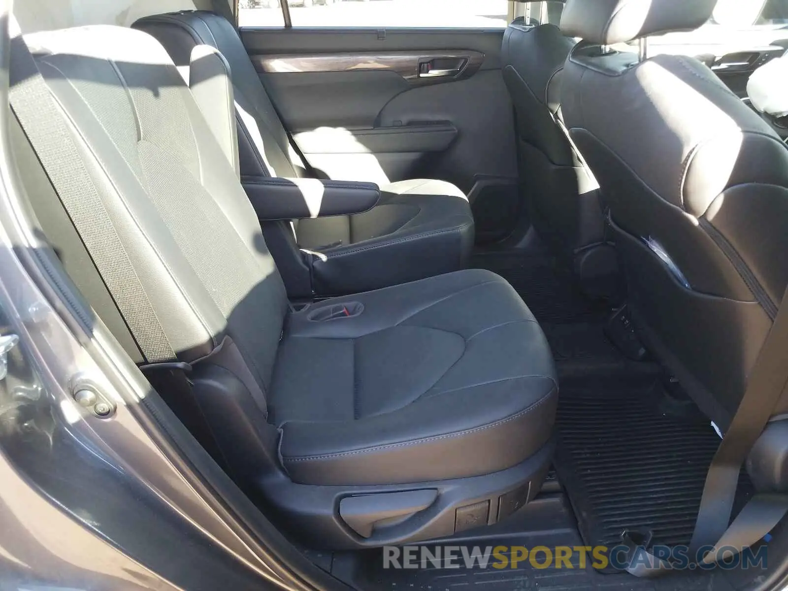 6 fotografías del automóvil dañado 5TDDZRBH2MS535042 TOYOTA HIGHLANDER 2021