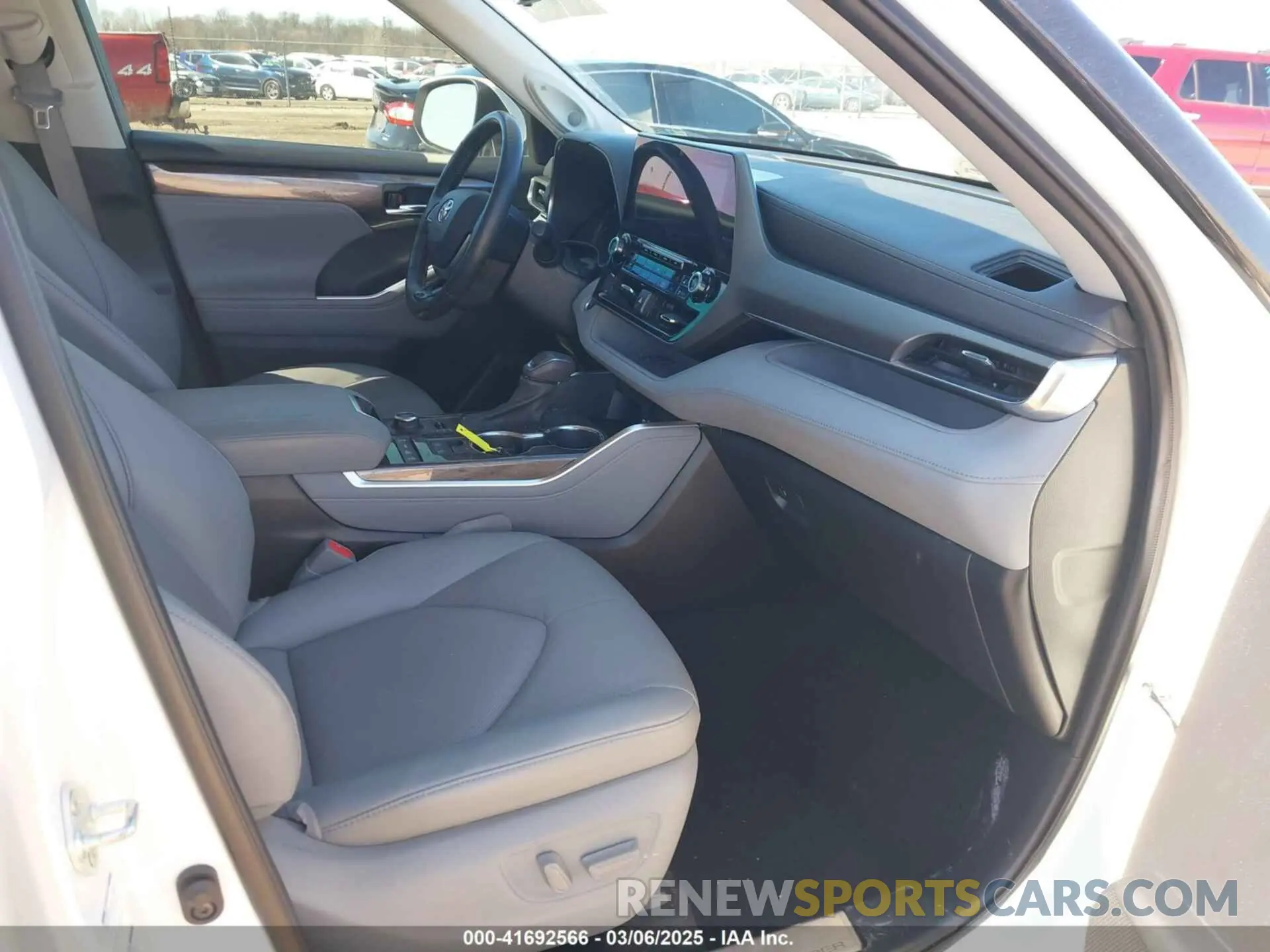 5 fotografías del automóvil dañado 5TDDZRBH2MS552987 TOYOTA HIGHLANDER 2021