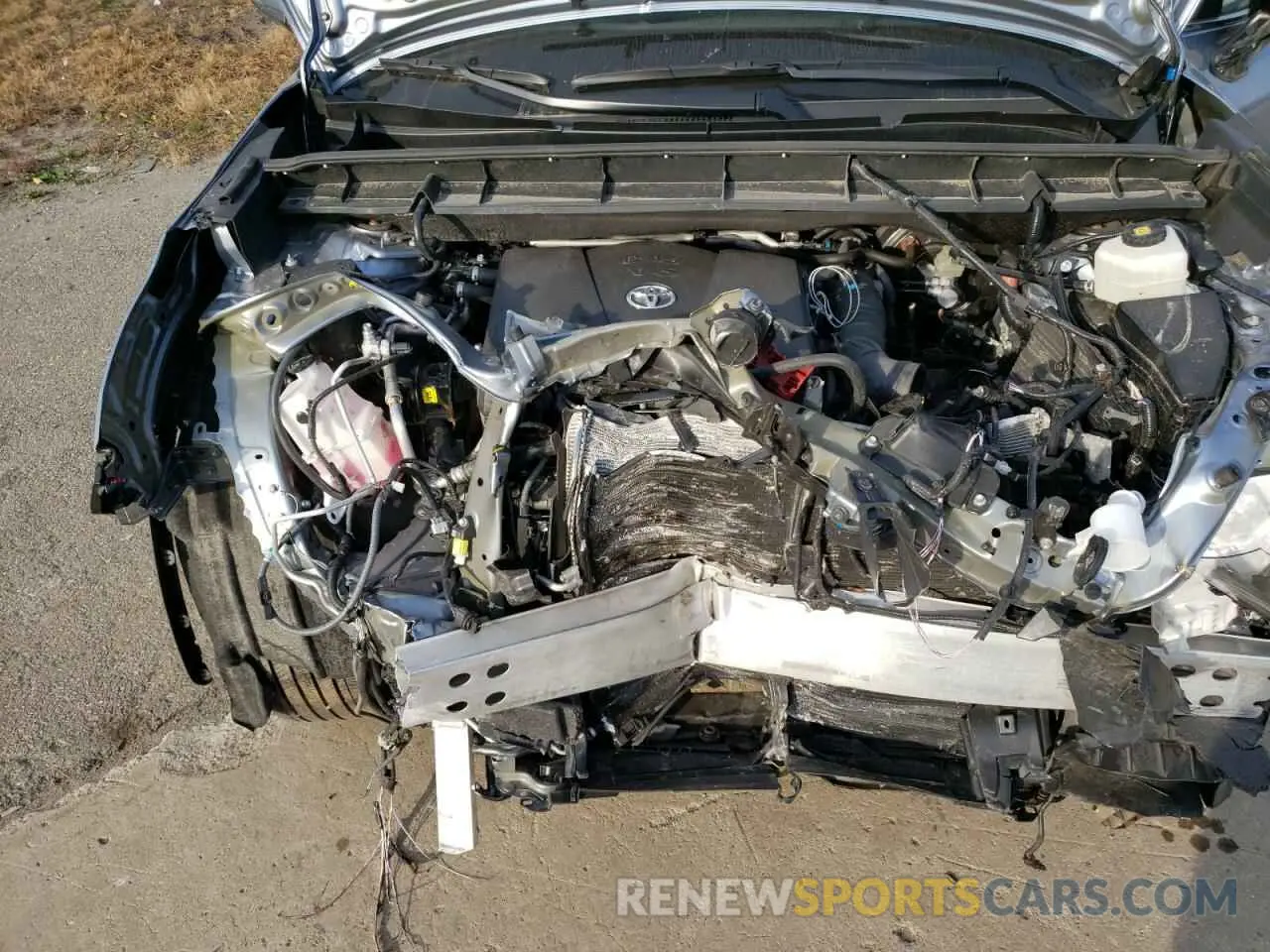 12 fotografías del automóvil dañado 5TDDZRBH3MS080430 TOYOTA HIGHLANDER 2021