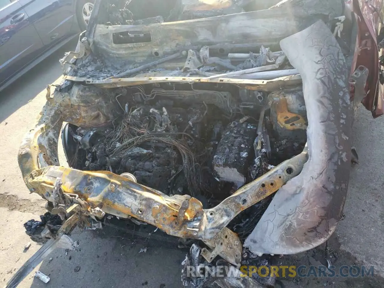 7 fotografías del automóvil dañado 5TDDZRBH5MS131975 TOYOTA HIGHLANDER 2021