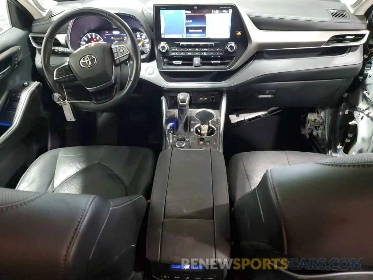 8 fotografías del automóvil dañado 5TDDZRBH5MS524911 TOYOTA HIGHLANDER 2021
