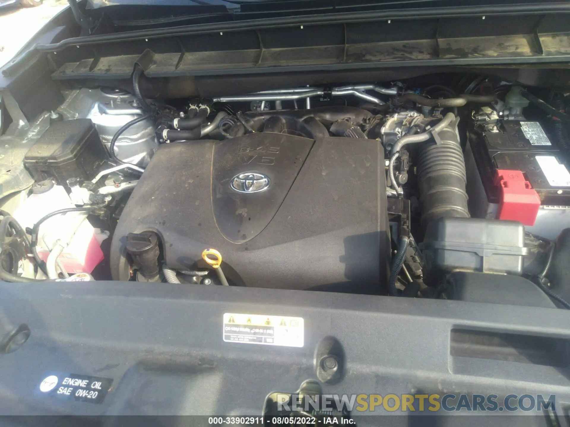 10 fotografías del automóvil dañado 5TDDZRBH5MS558928 TOYOTA HIGHLANDER 2021