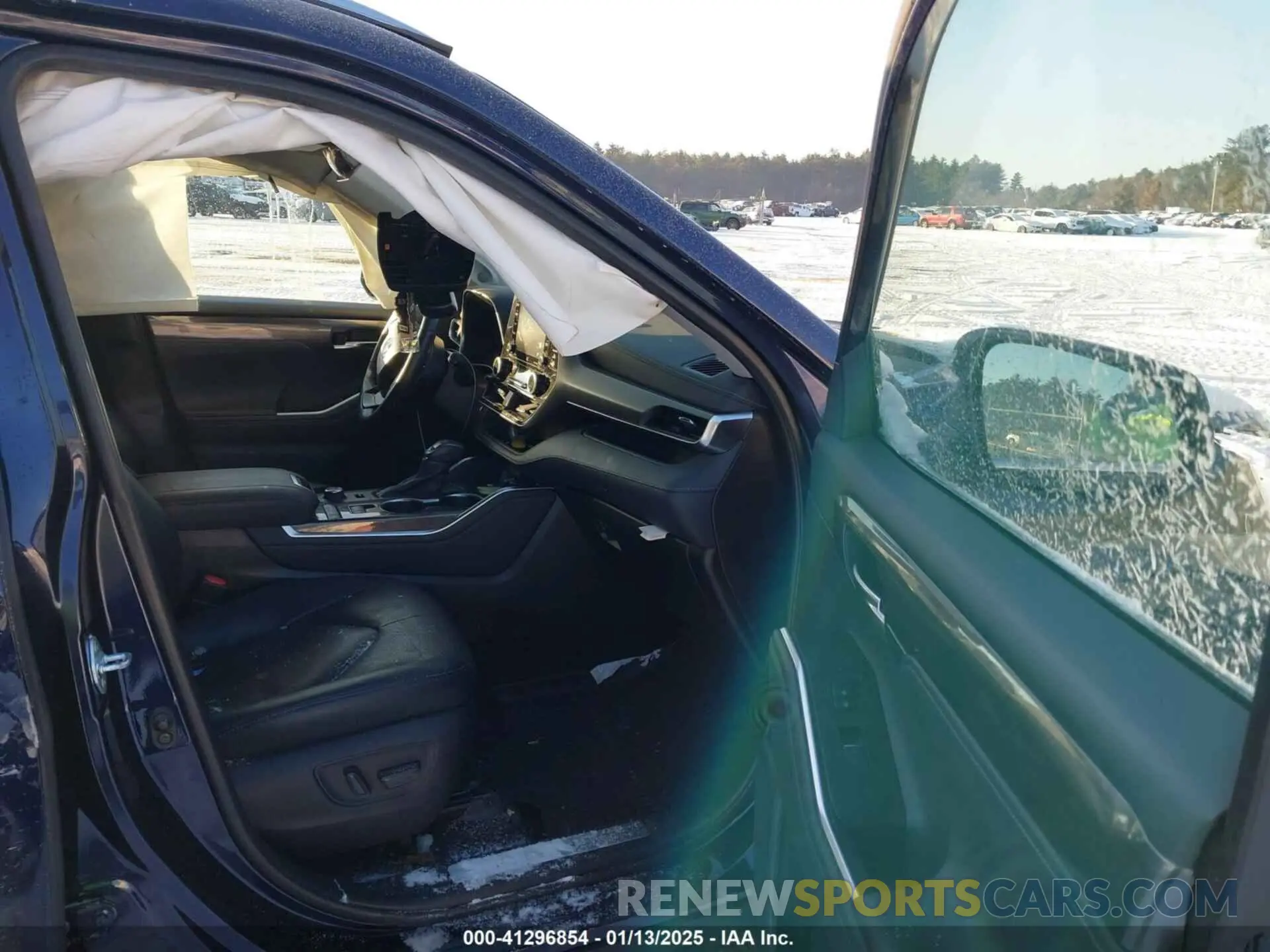5 fotografías del automóvil dañado 5TDDZRBH6MS550871 TOYOTA HIGHLANDER 2021