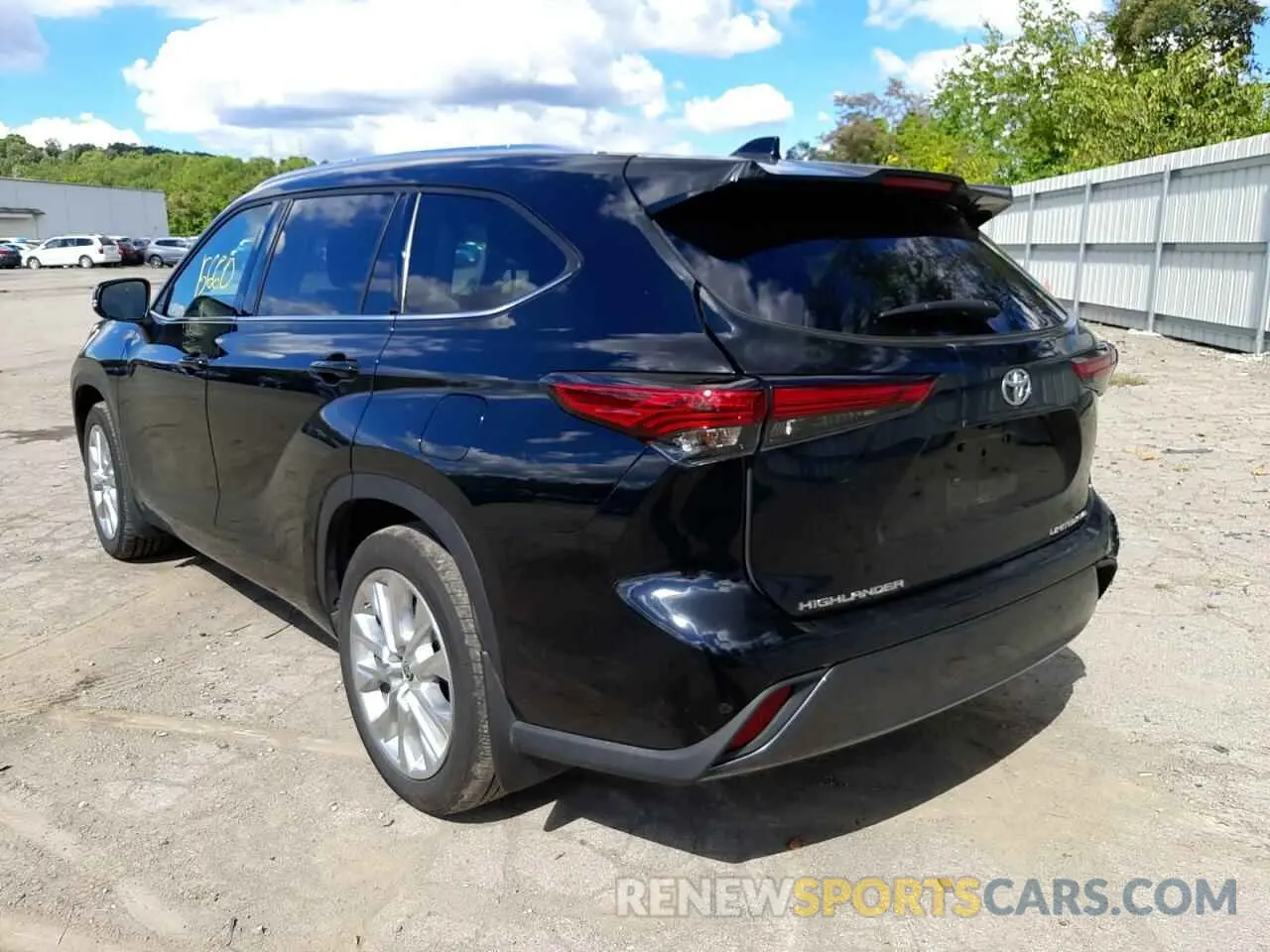 3 fotografías del automóvil dañado 5TDDZRBH7MS158983 TOYOTA HIGHLANDER 2021