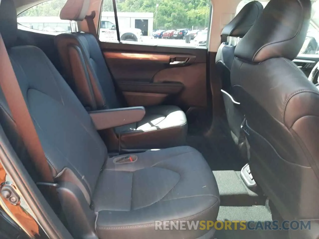 6 fotografías del automóvil dañado 5TDDZRBH7MS158983 TOYOTA HIGHLANDER 2021