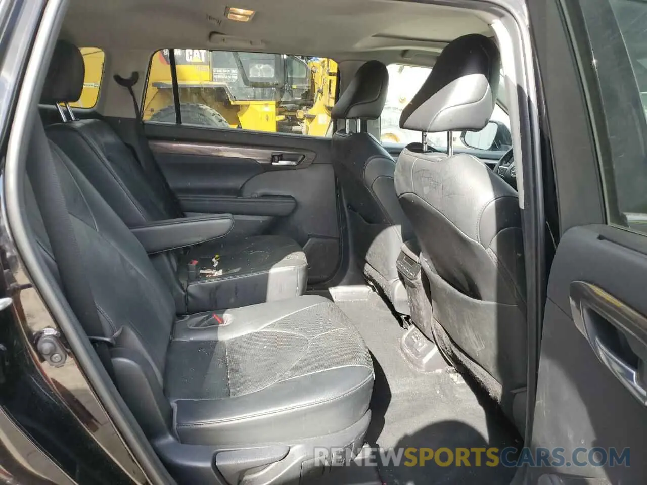 11 fotografías del automóvil dañado 5TDDZRBH8MS070640 TOYOTA HIGHLANDER 2021
