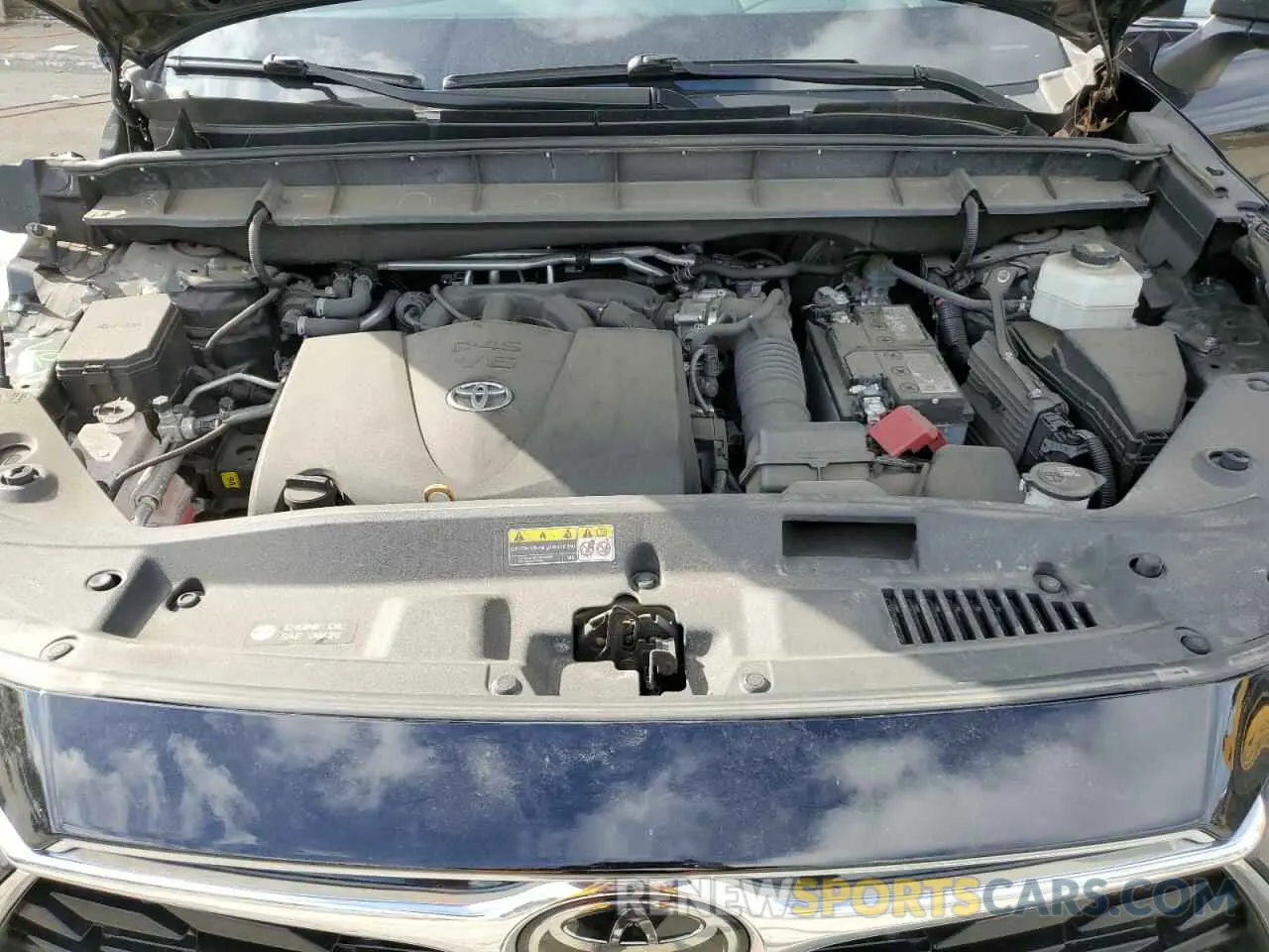 12 fotografías del automóvil dañado 5TDDZRBH8MS070640 TOYOTA HIGHLANDER 2021