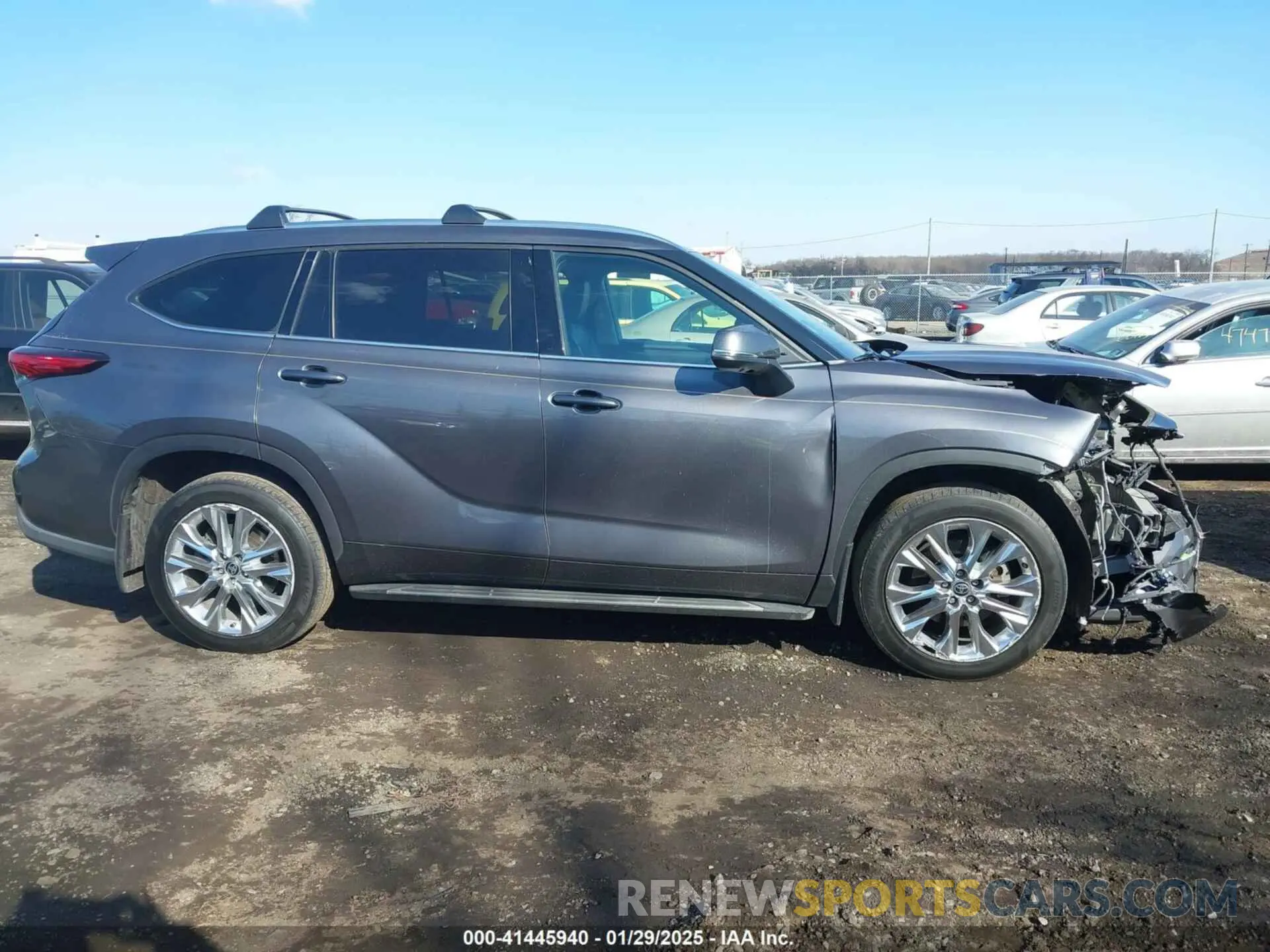 13 fotografías del automóvil dañado 5TDDZRBH8MS530265 TOYOTA HIGHLANDER 2021