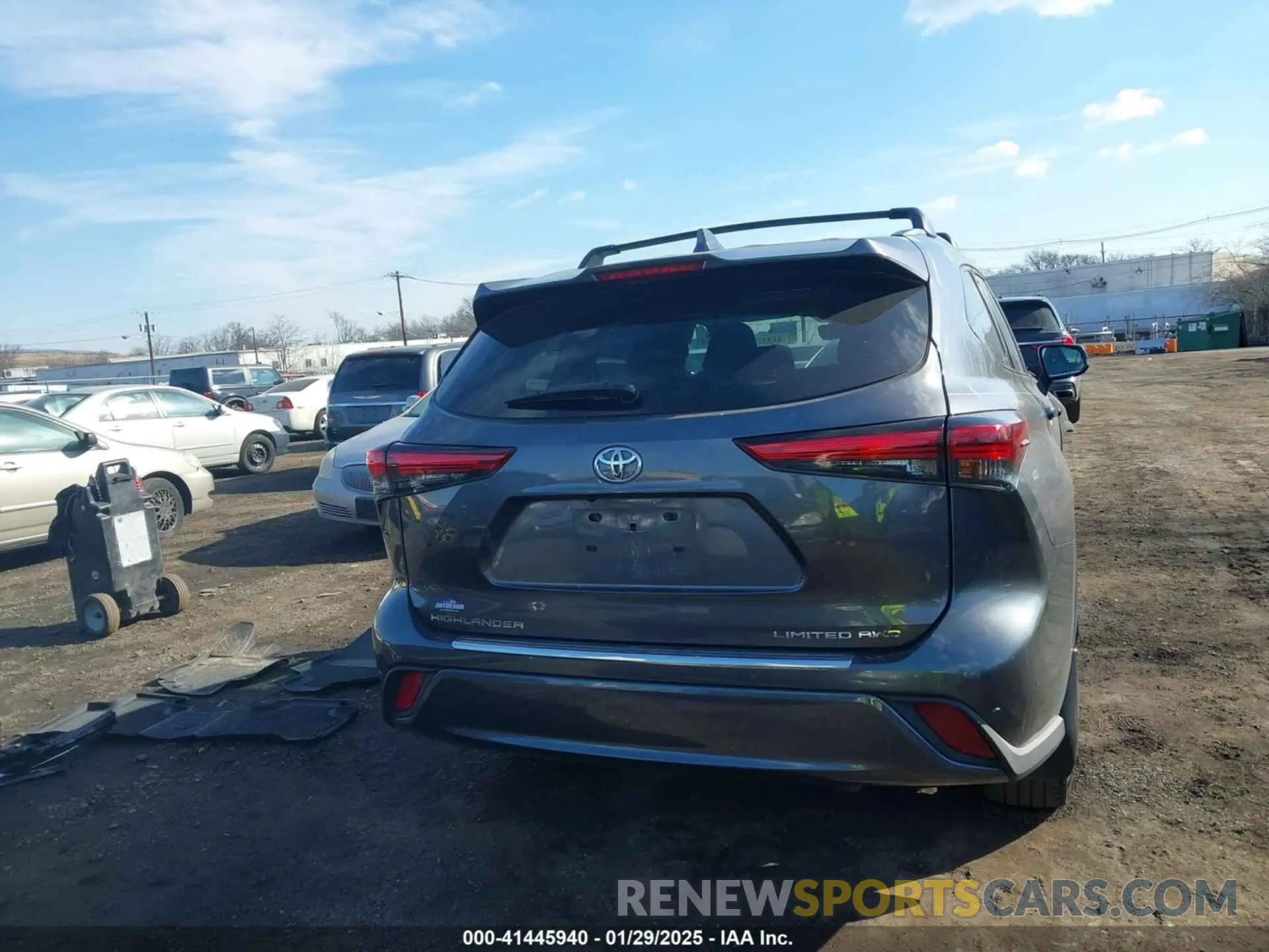 16 fotografías del automóvil dañado 5TDDZRBH8MS530265 TOYOTA HIGHLANDER 2021