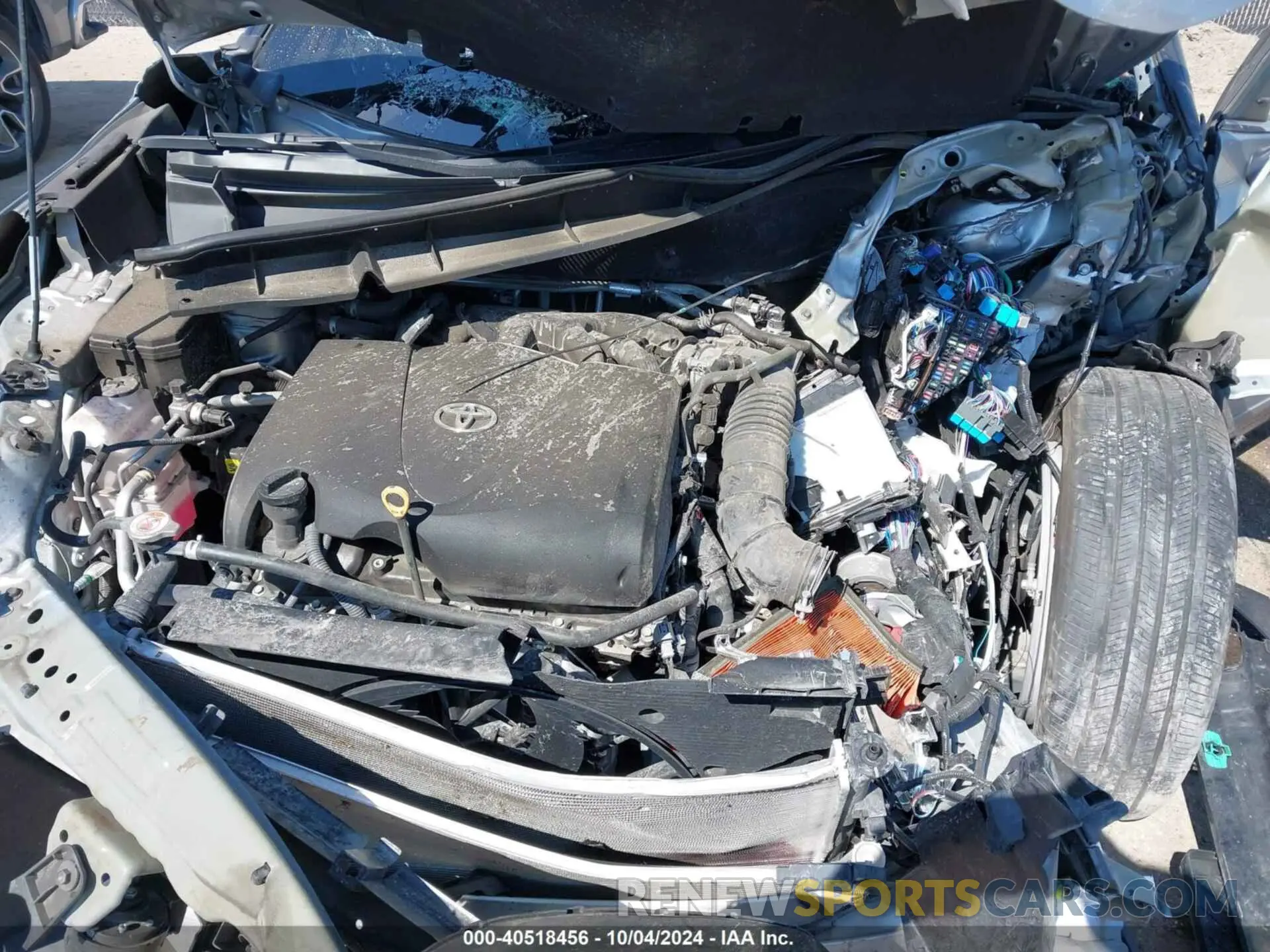 10 fotografías del automóvil dañado 5TDDZRBH8MS550810 TOYOTA HIGHLANDER 2021