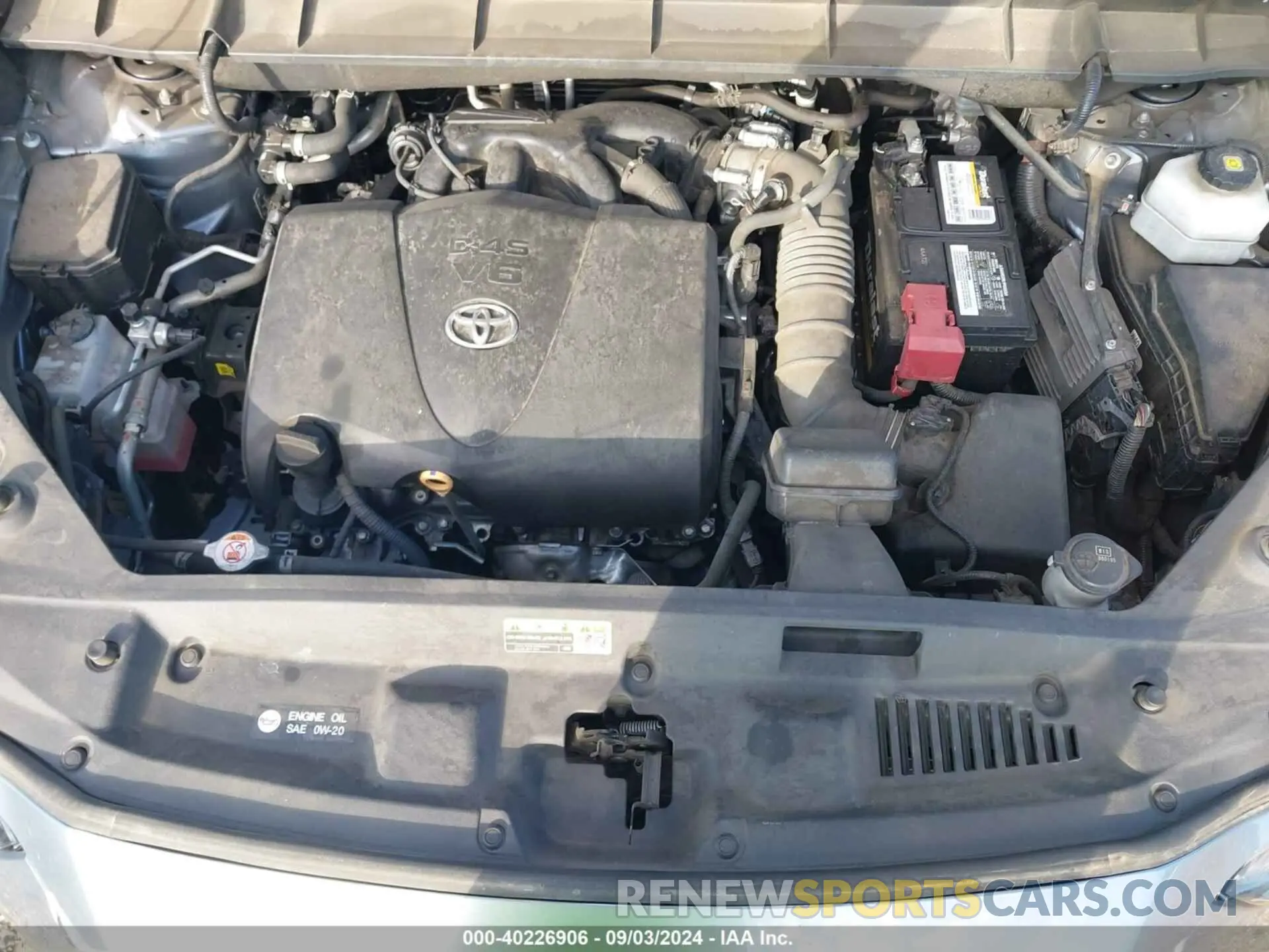 10 fotografías del automóvil dañado 5TDDZRBHXMS150330 TOYOTA HIGHLANDER 2021