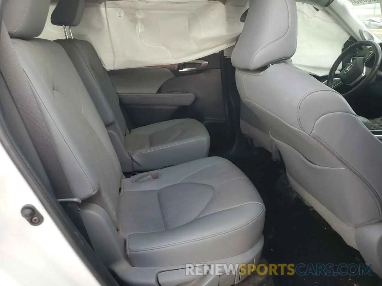 11 fotografías del automóvil dañado 5TDEBRCH0MS026056 TOYOTA HIGHLANDER 2021