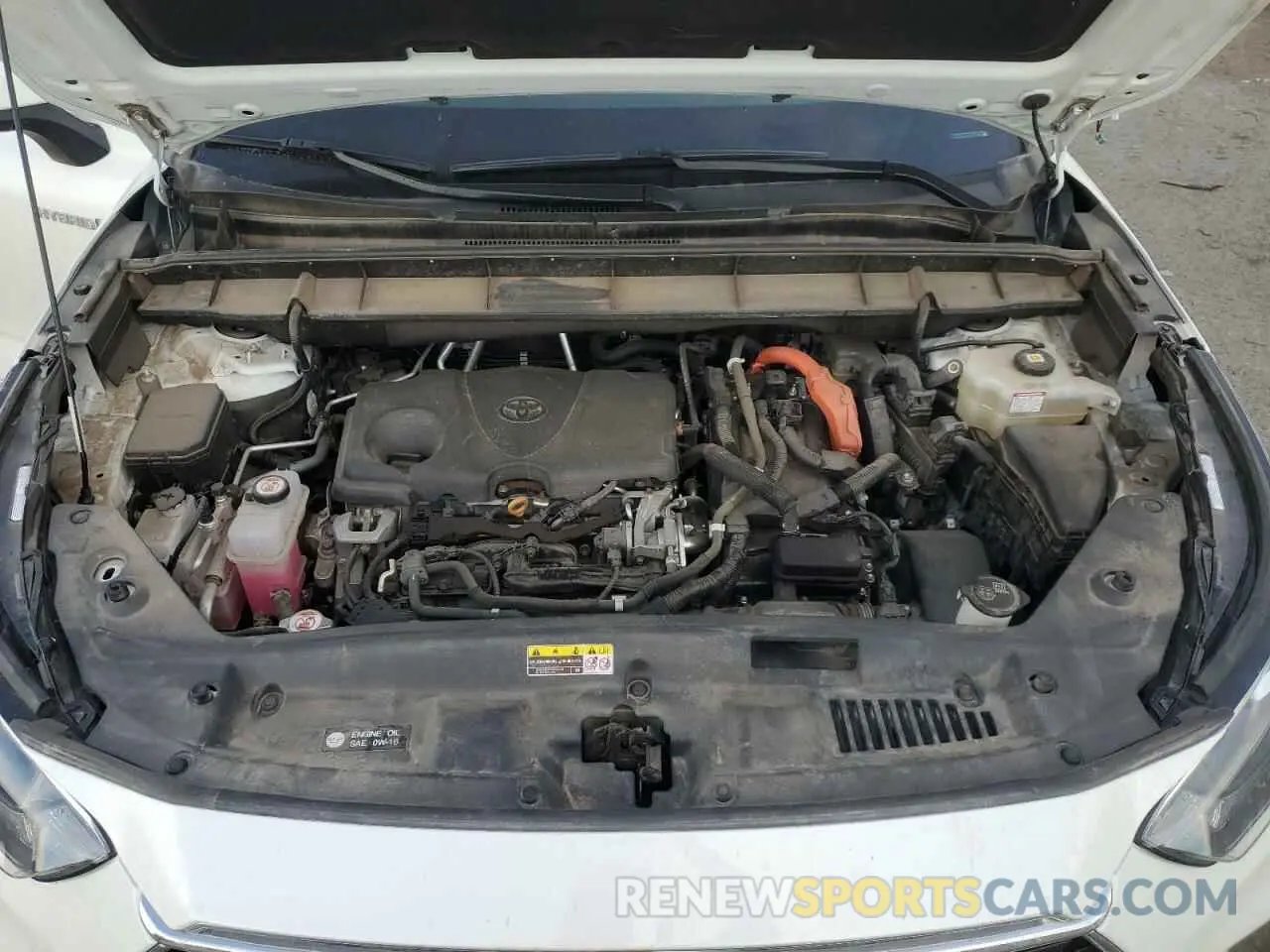 13 fotografías del automóvil dañado 5TDEBRCH0MS026056 TOYOTA HIGHLANDER 2021