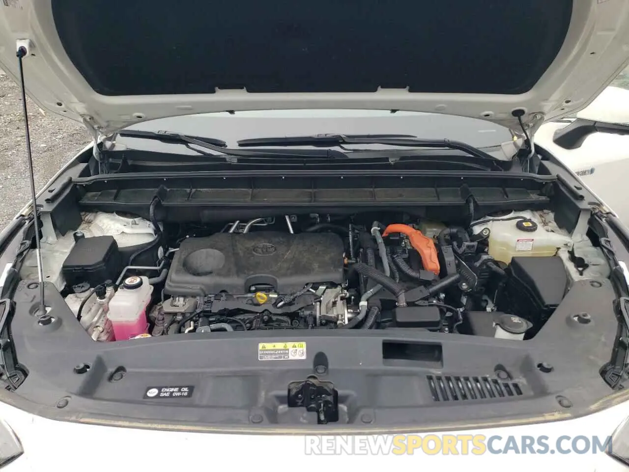 12 fotografías del automóvil dañado 5TDEBRCH0MS028390 TOYOTA HIGHLANDER 2021
