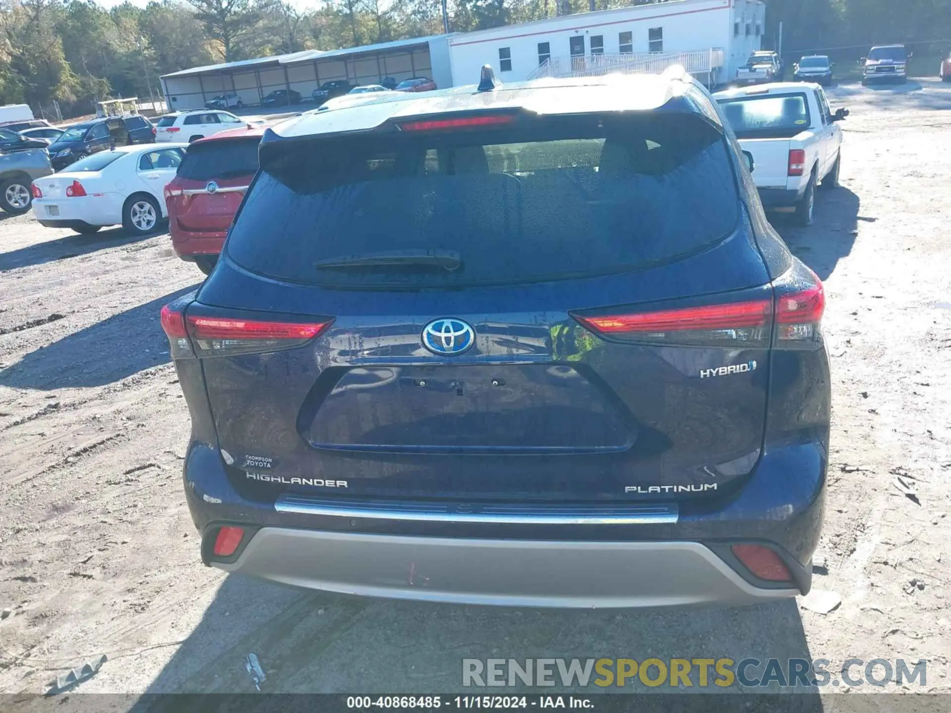 16 fotografías del automóvil dañado 5TDEBRCH1MS015082 TOYOTA HIGHLANDER 2021