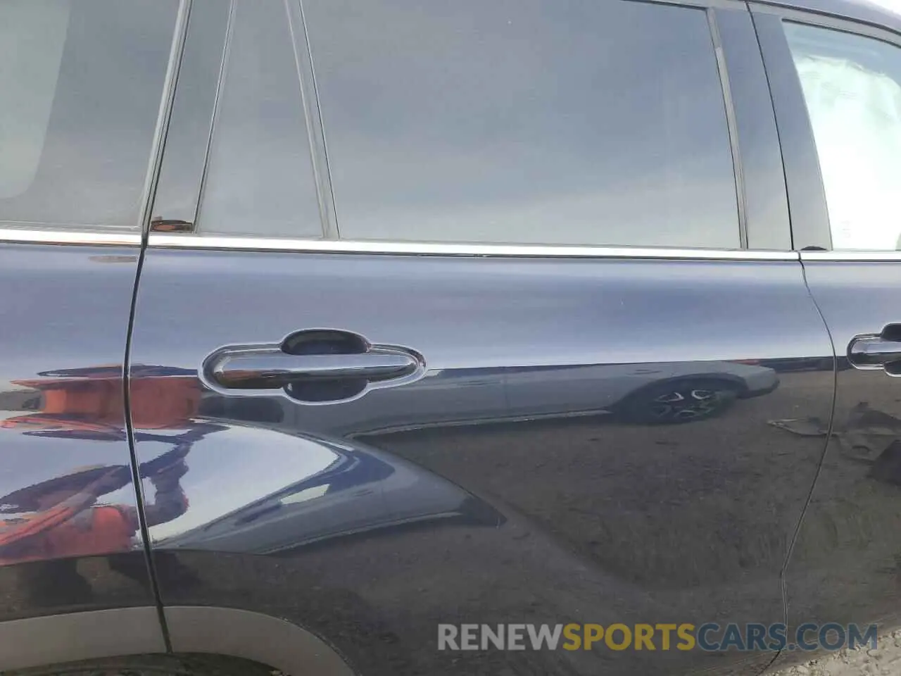 10 fotografías del automóvil dañado 5TDEBRCH1MS034361 TOYOTA HIGHLANDER 2021
