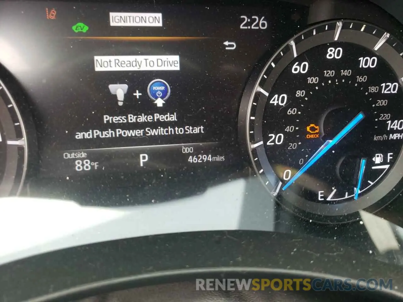 8 fotografías del automóvil dañado 5TDEBRCH2MS020825 TOYOTA HIGHLANDER 2021
