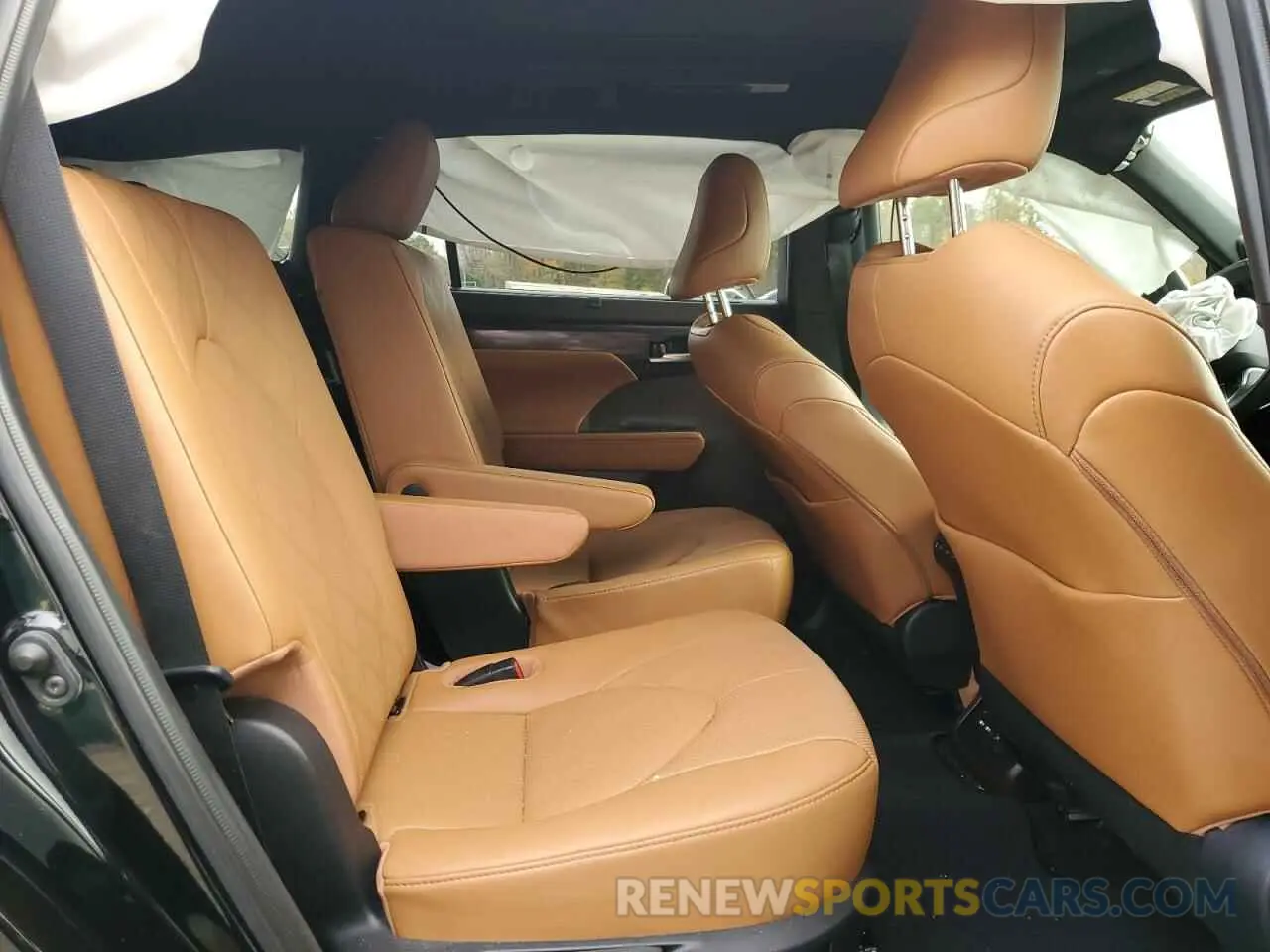 6 fotografías del automóvil dañado 5TDEBRCH3MS015066 TOYOTA HIGHLANDER 2021