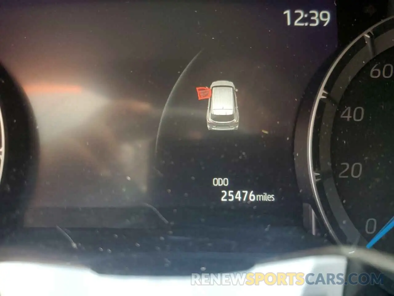 8 fotografías del automóvil dañado 5TDEBRCH3MS015066 TOYOTA HIGHLANDER 2021