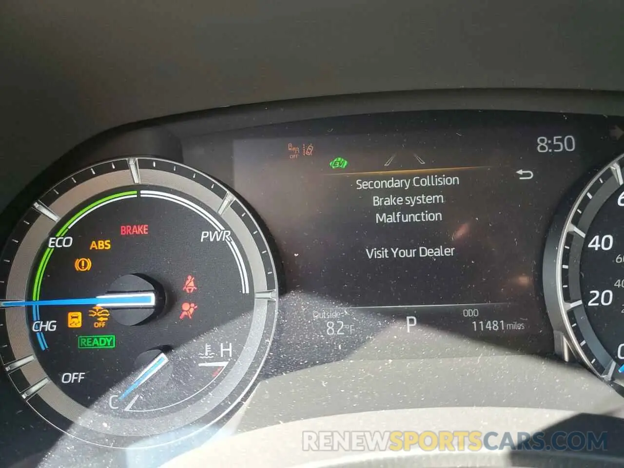 8 fotografías del automóvil dañado 5TDEBRCH4MS026223 TOYOTA HIGHLANDER 2021