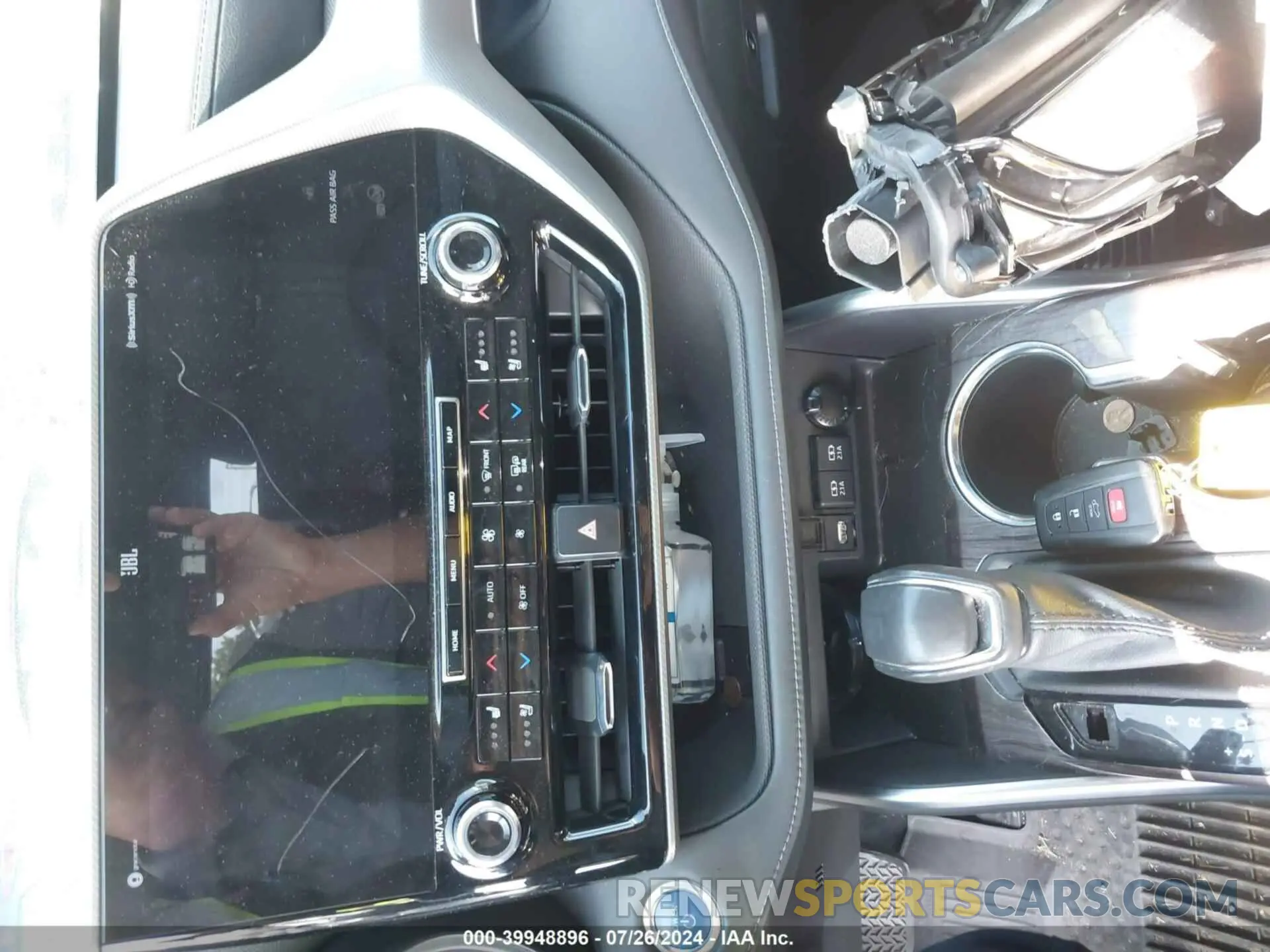 11 fotografías del automóvil dañado 5TDEBRCH4MS027775 TOYOTA HIGHLANDER 2021