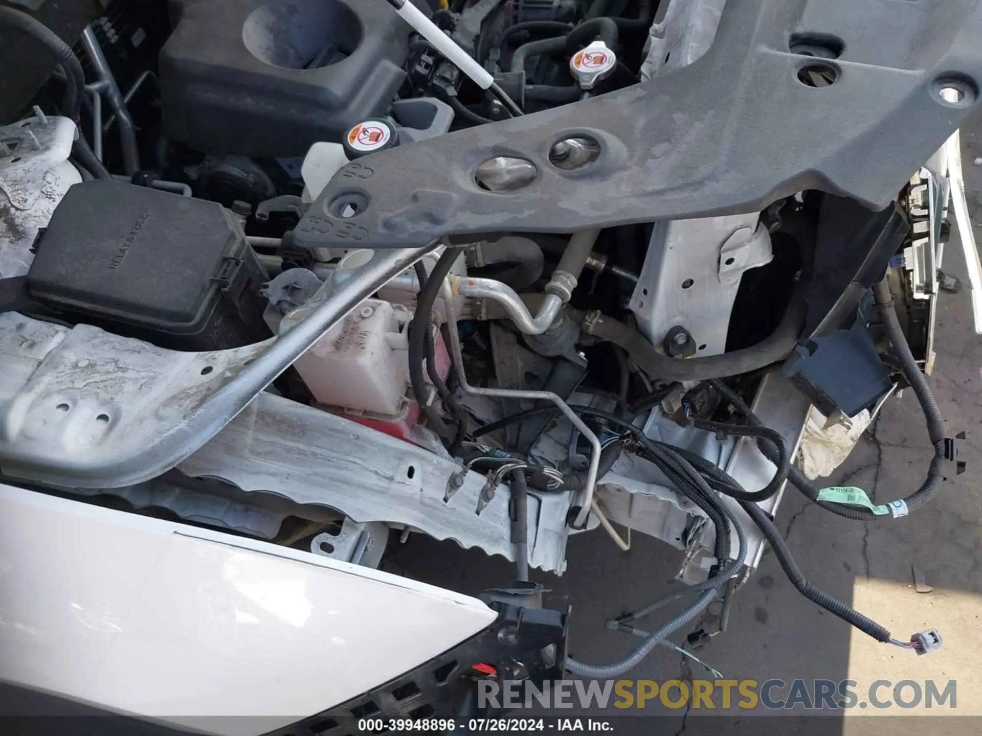 12 fotografías del automóvil dañado 5TDEBRCH4MS027775 TOYOTA HIGHLANDER 2021