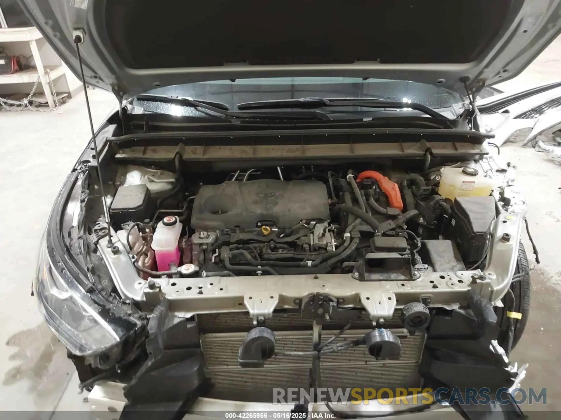10 fotografías del automóvil dañado 5TDEBRCH6MS062074 TOYOTA HIGHLANDER 2021