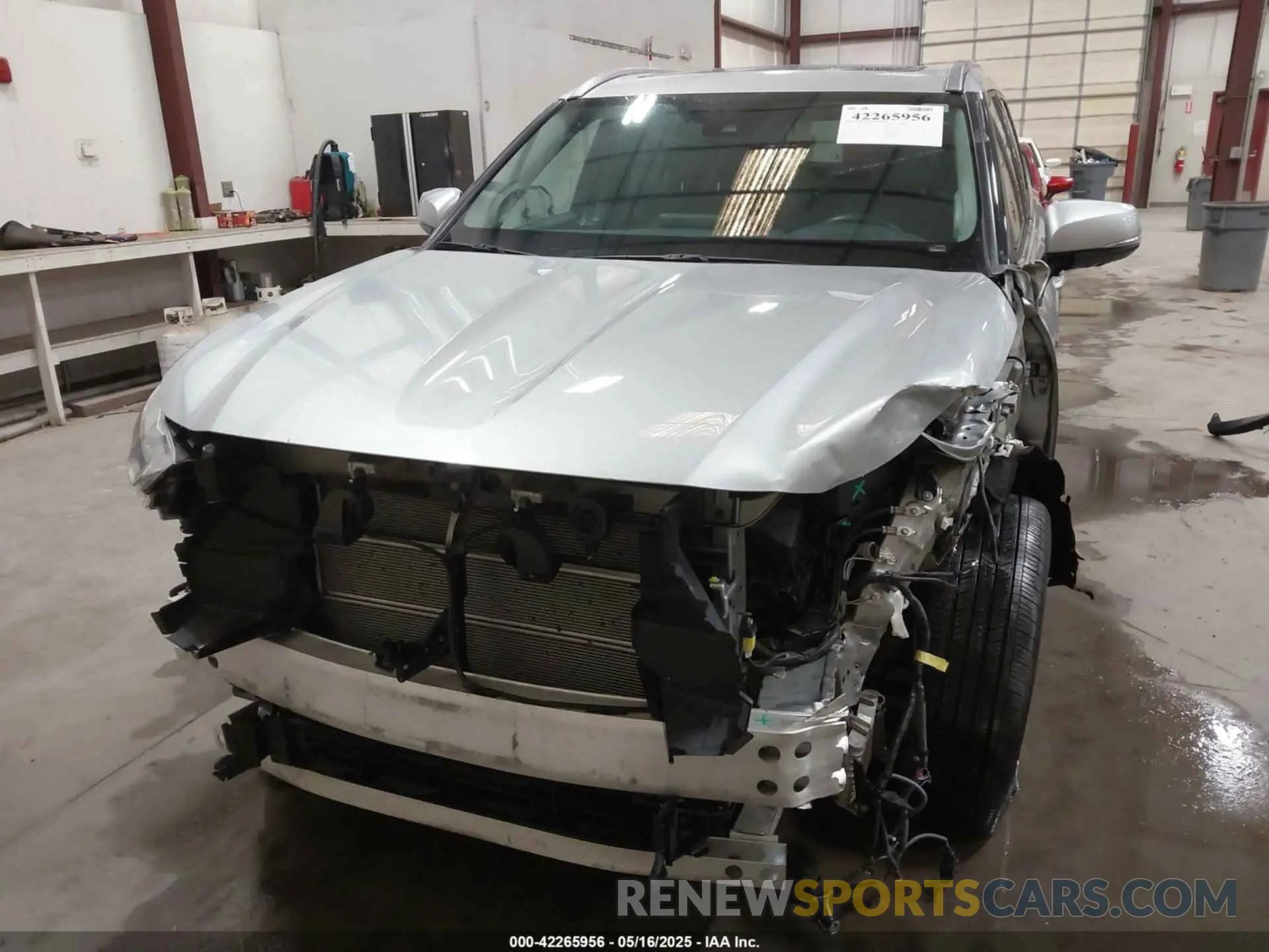 13 fotografías del automóvil dañado 5TDEBRCH6MS062074 TOYOTA HIGHLANDER 2021
