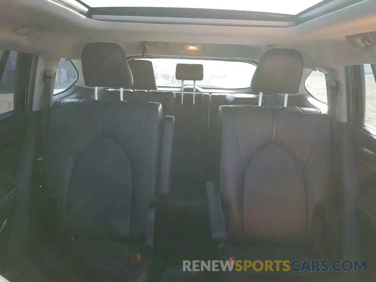 10 fotografías del automóvil dañado 5TDEBRCH8MS021333 TOYOTA HIGHLANDER 2021
