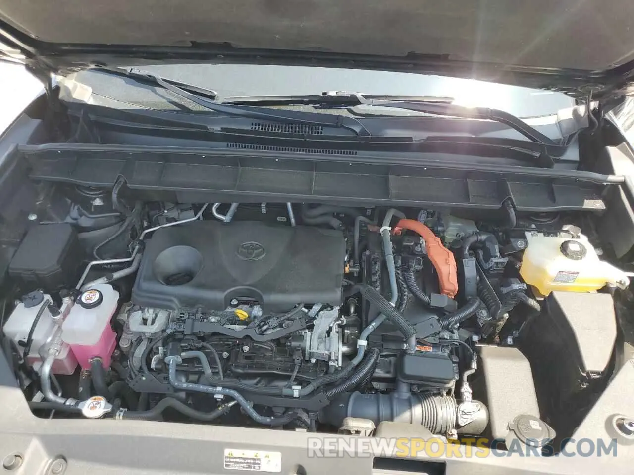12 fotografías del automóvil dañado 5TDEBRCHXMS031815 TOYOTA HIGHLANDER 2021