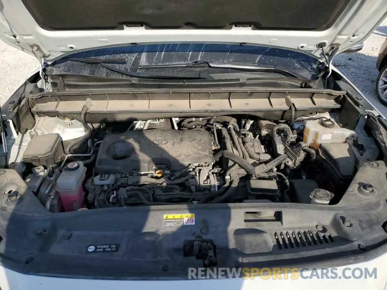12 fotografías del automóvil dañado 5TDFARAH5MS005262 TOYOTA HIGHLANDER 2021