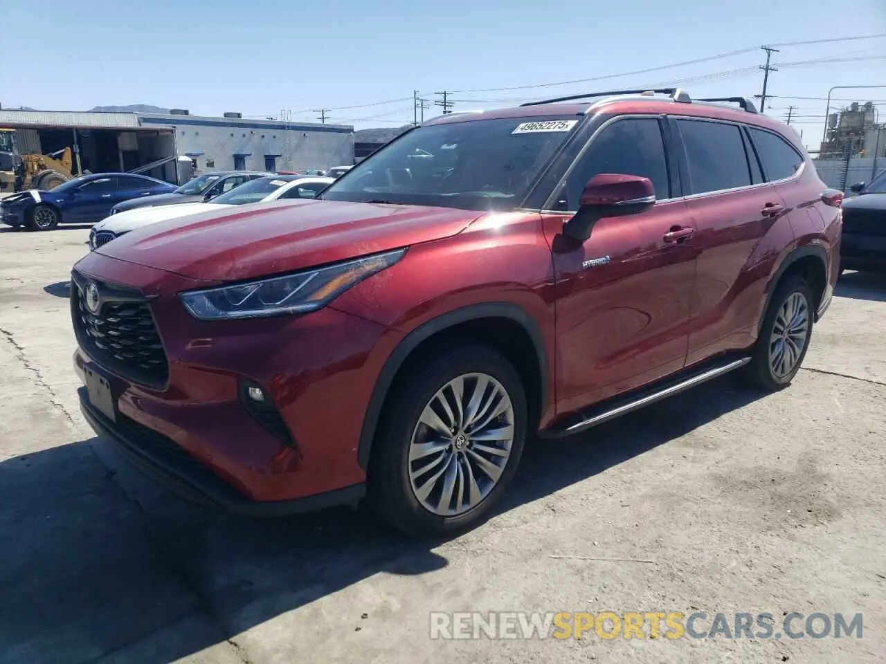 1 fotografías del automóvil dañado 5TDFARAH5MS008761 TOYOTA HIGHLANDER 2021