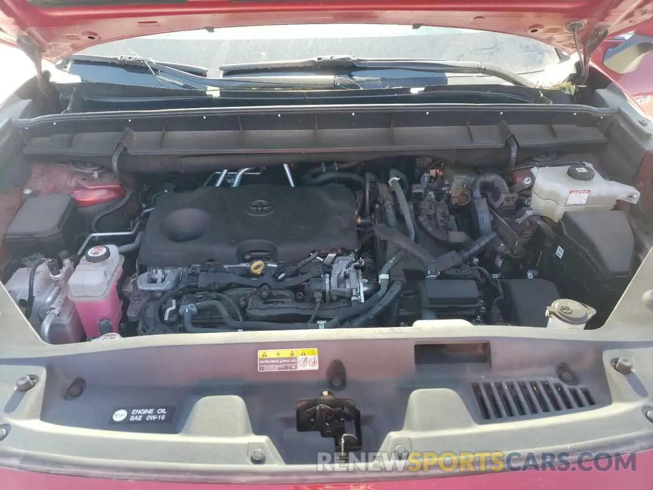 11 fotografías del automóvil dañado 5TDFARAH5MS008761 TOYOTA HIGHLANDER 2021