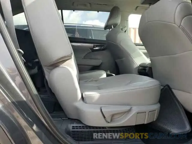 11 fotografías del automóvil dañado 5TDFARAH5MS012308 TOYOTA HIGHLANDER 2021