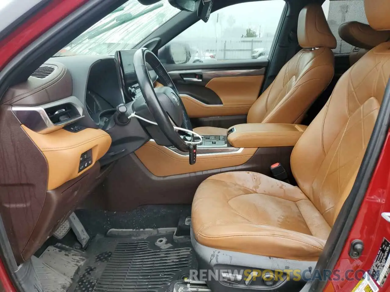 7 fotografías del automóvil dañado 5TDFZRAH4MS049679 TOYOTA HIGHLANDER 2021